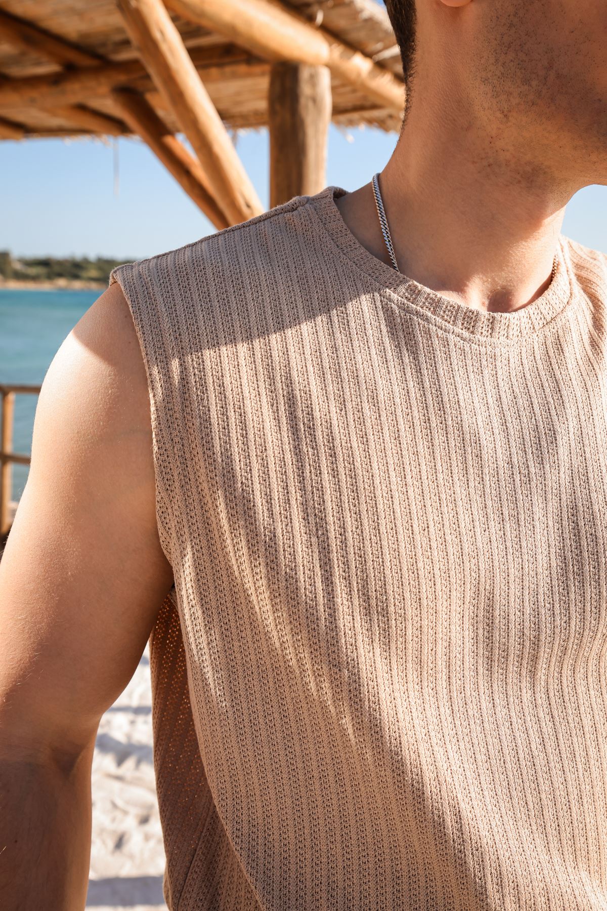 Velum Bej Triko Atlet