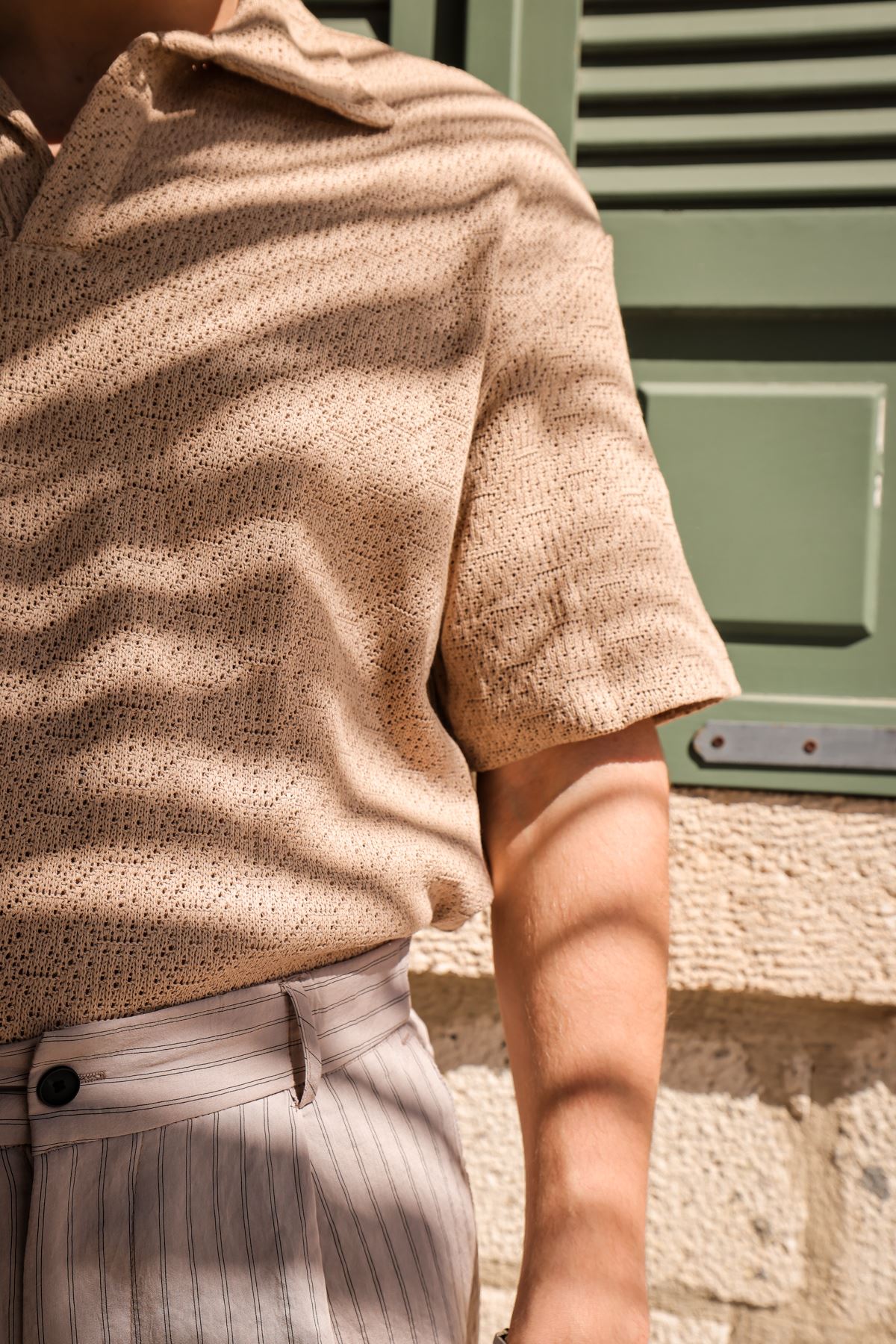 Opale Bej Triko Tshirt