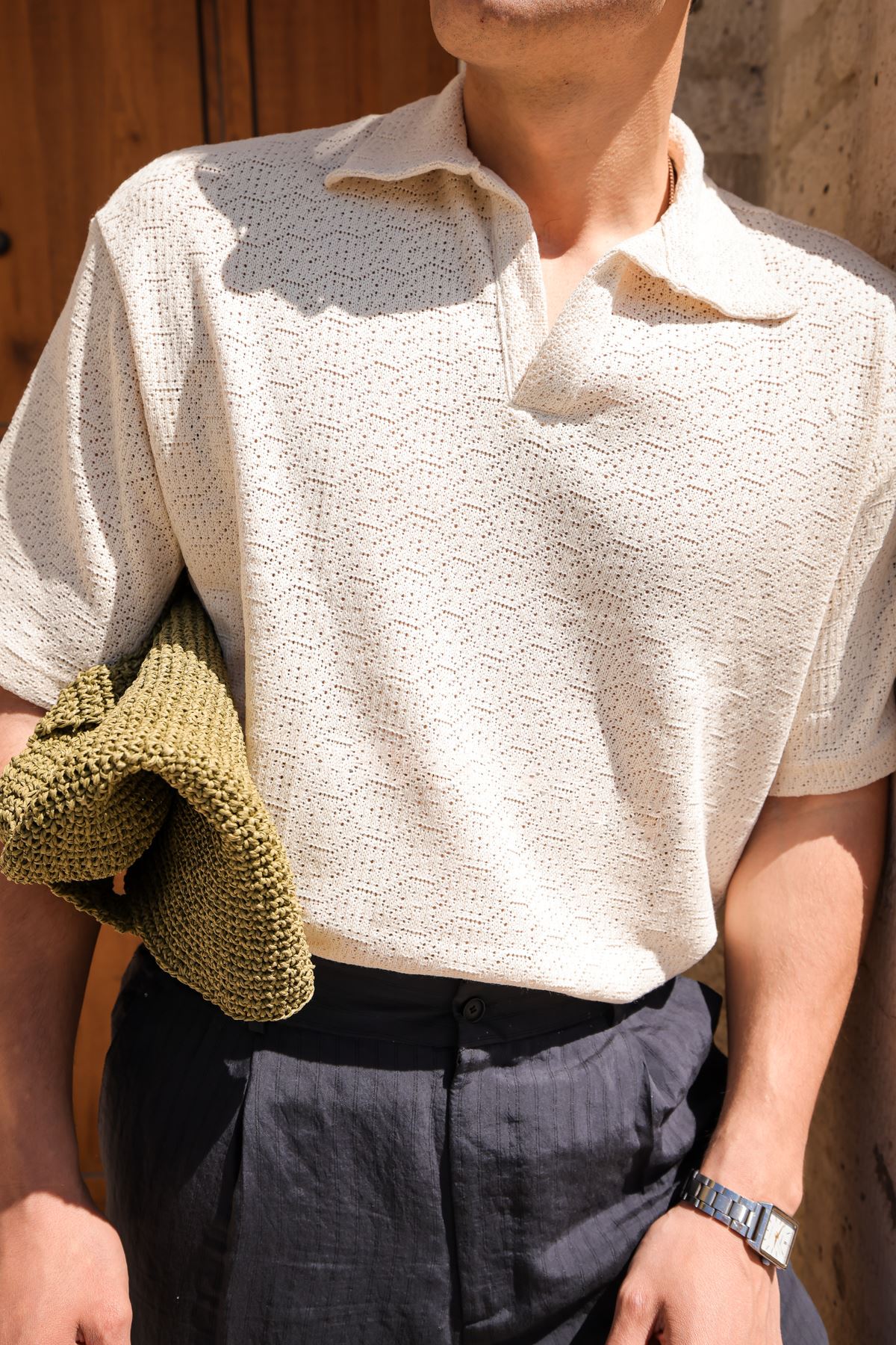 Opale Ekru Triko Tshirt