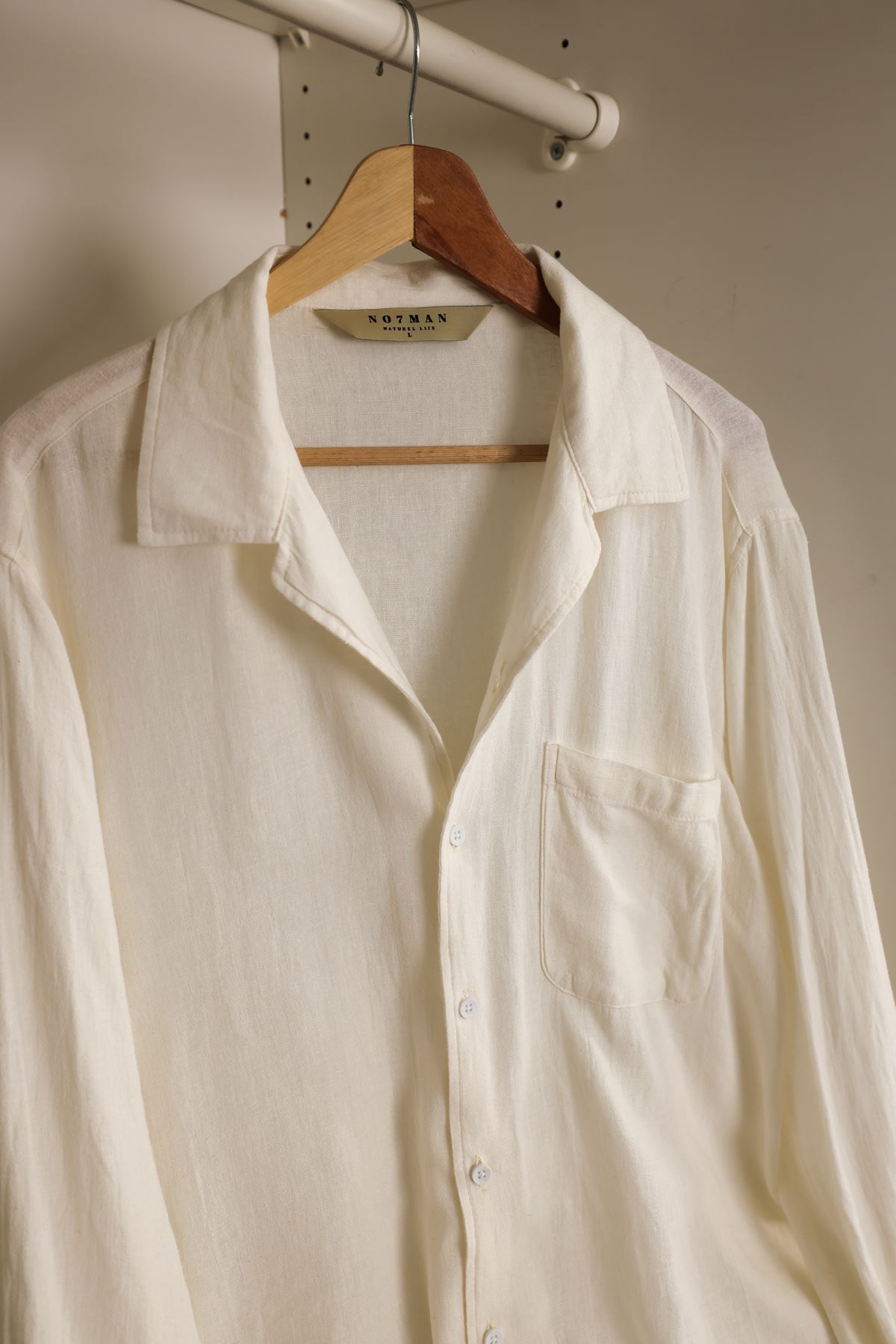 İtaliano Keten %100 Beyaz Gömlek