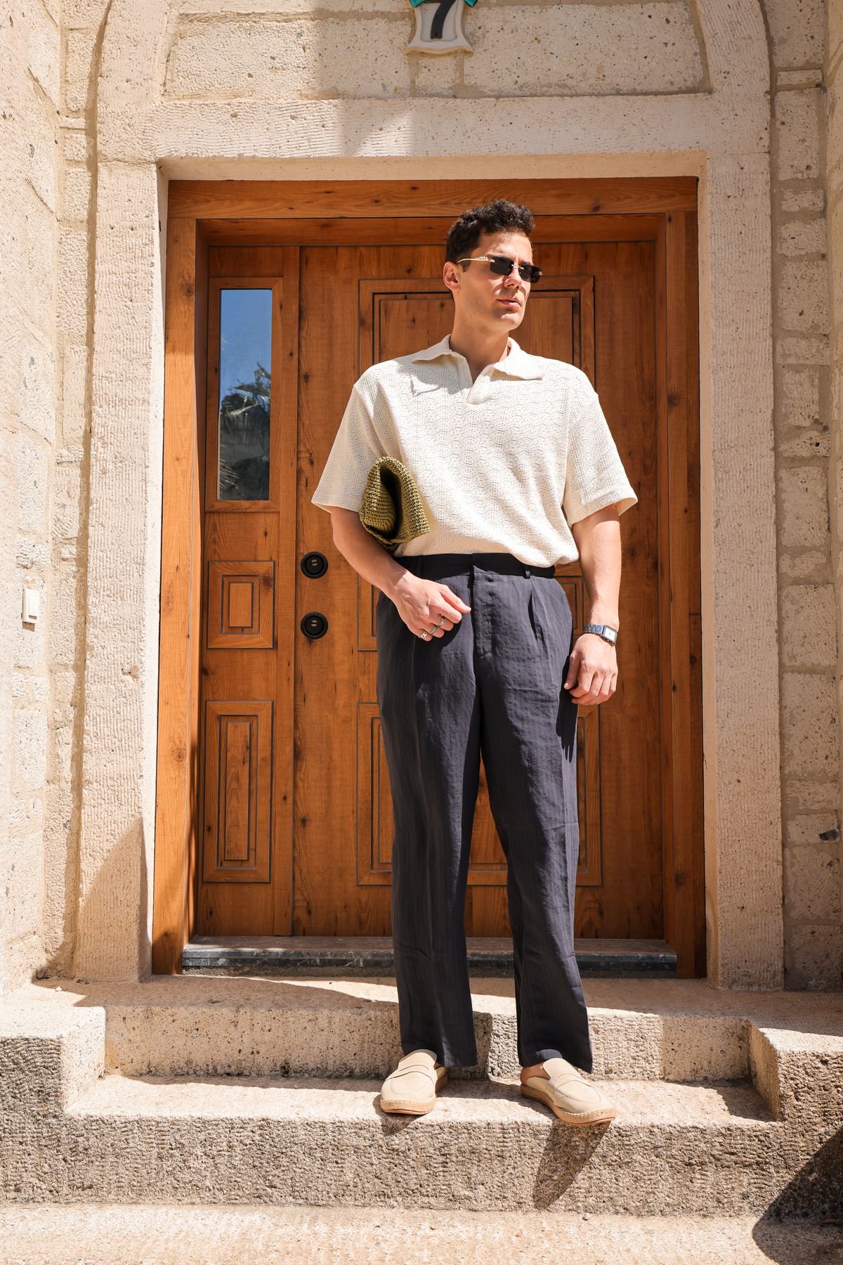 Dunes Lacivert Beyaz Kombin