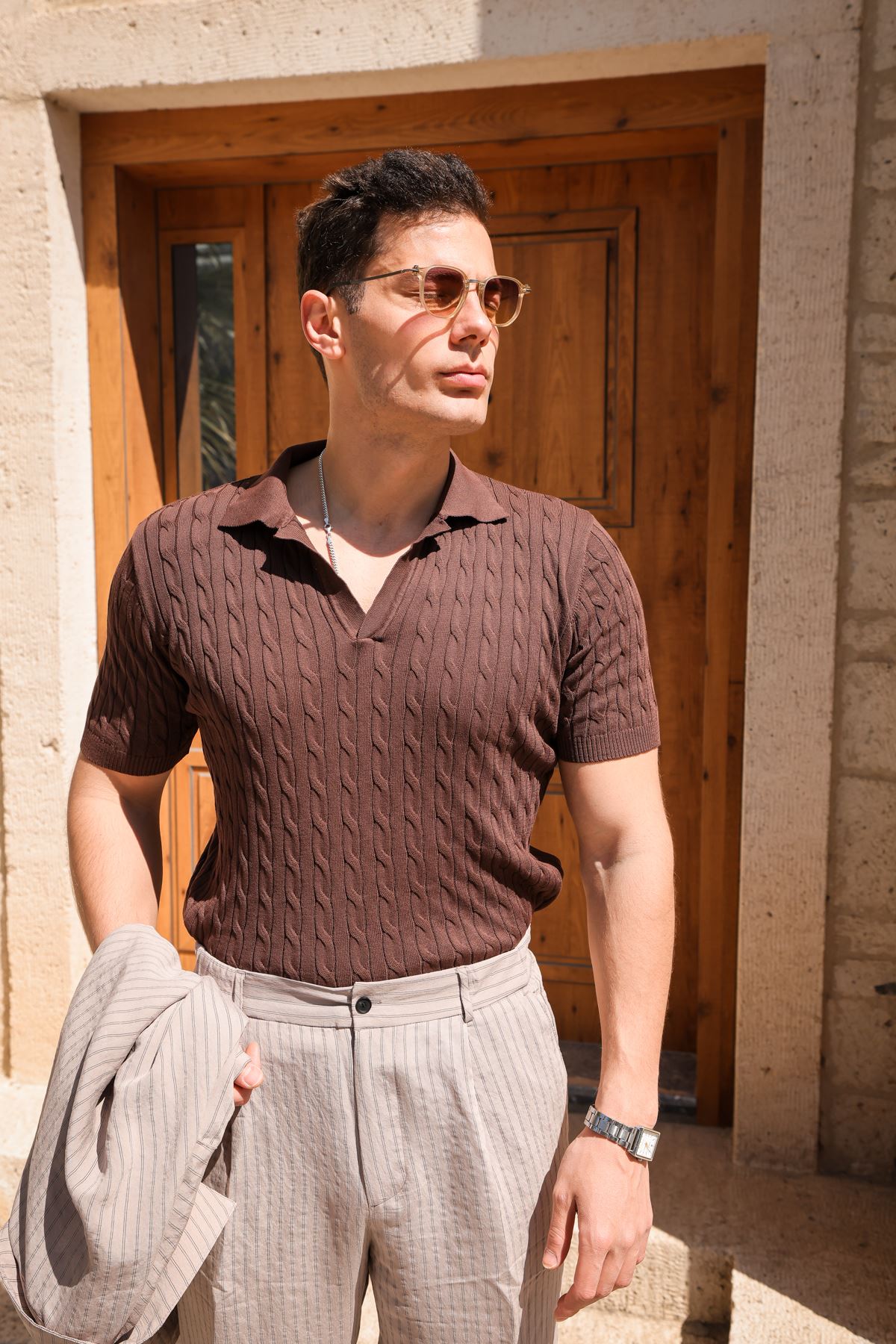 Dunes Bej Kahve Kombin