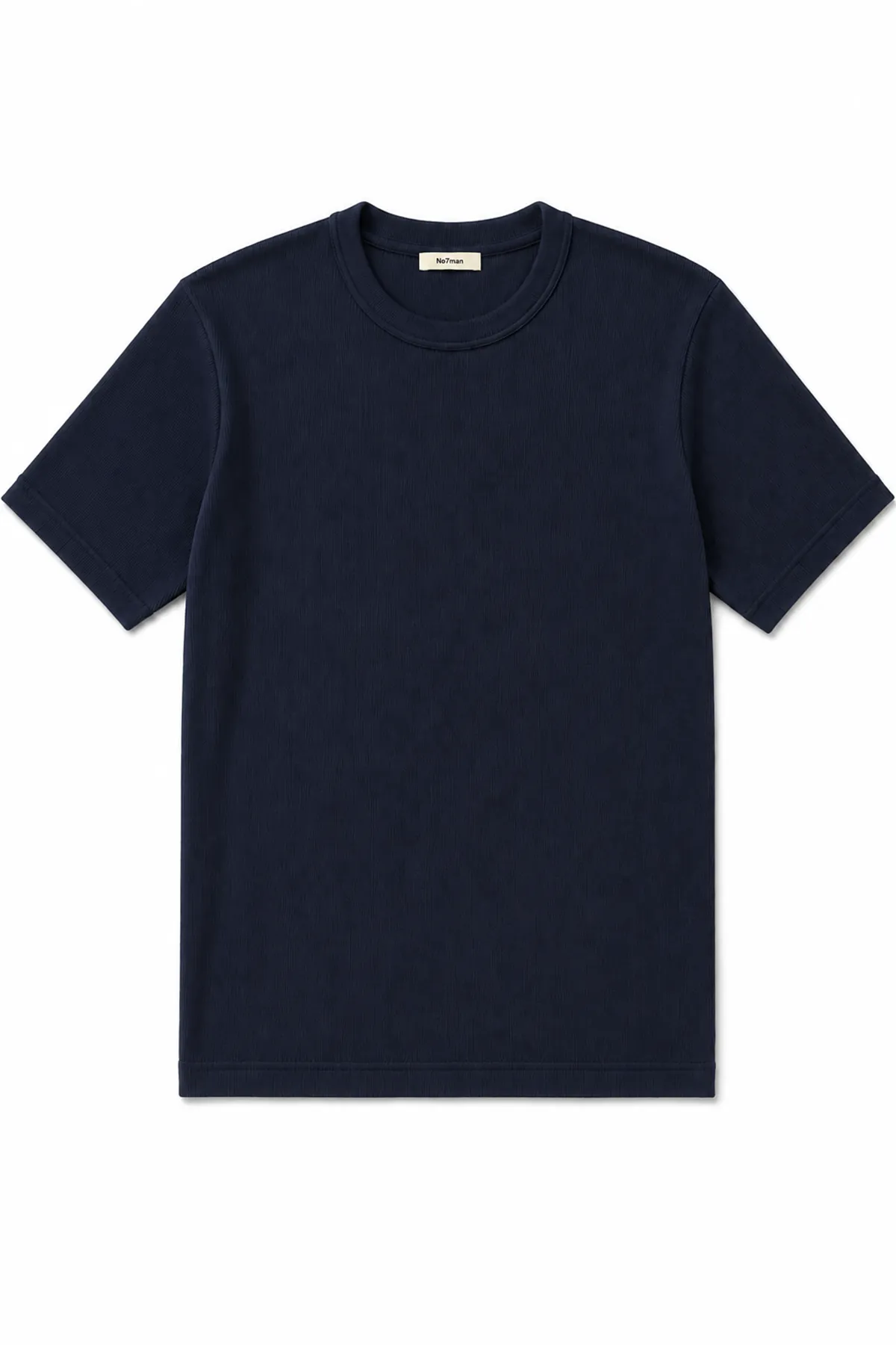 Tavia Lacivert Bisiklet Yaka %100 Pamuk Erkek Tshirt