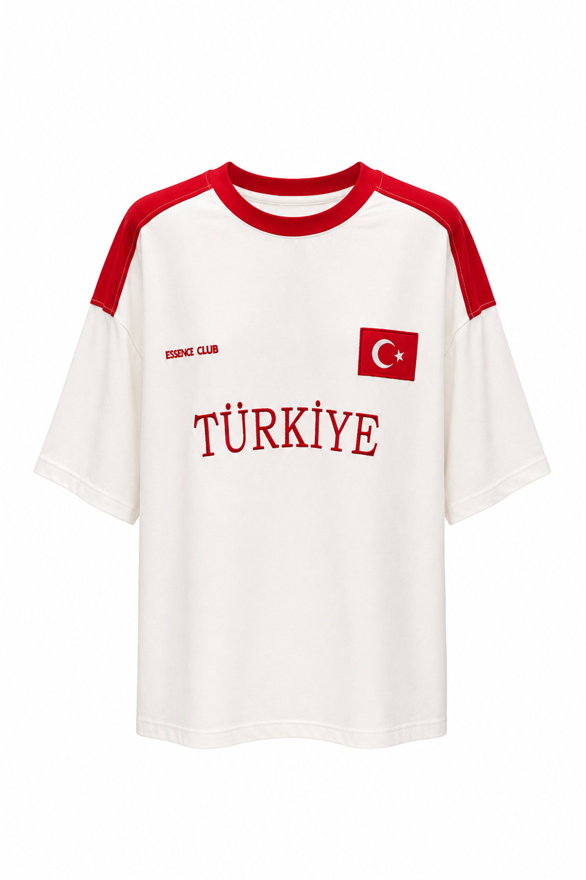 Türkiye Preminium Beyaz Pamuklu Tshirt