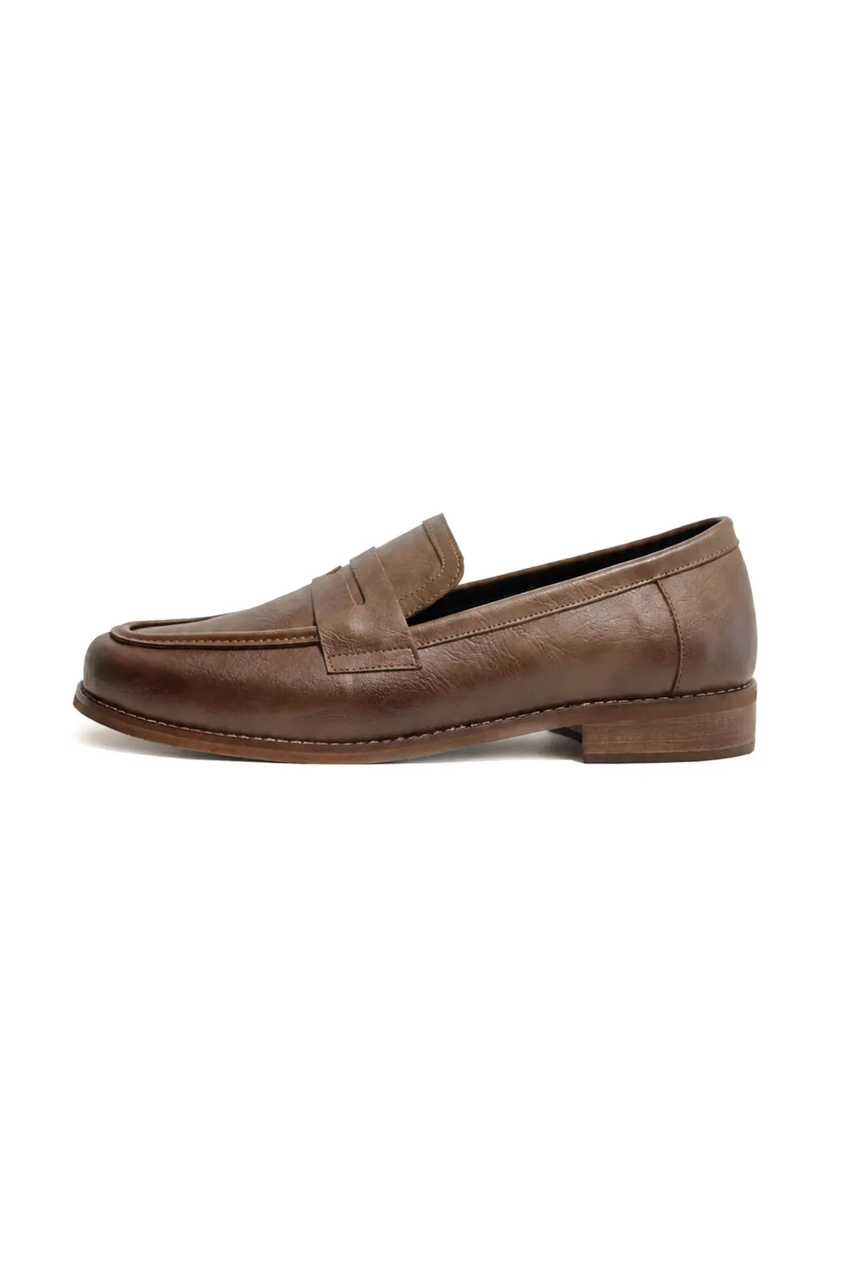 Cedar Bej Cilt Elit Loafer Erkek Ayakkabı