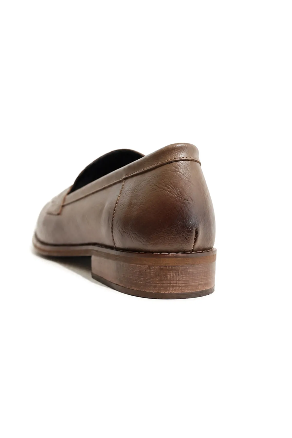 Cedar Bej Cilt Elit Loafer Erkek Ayakkabı