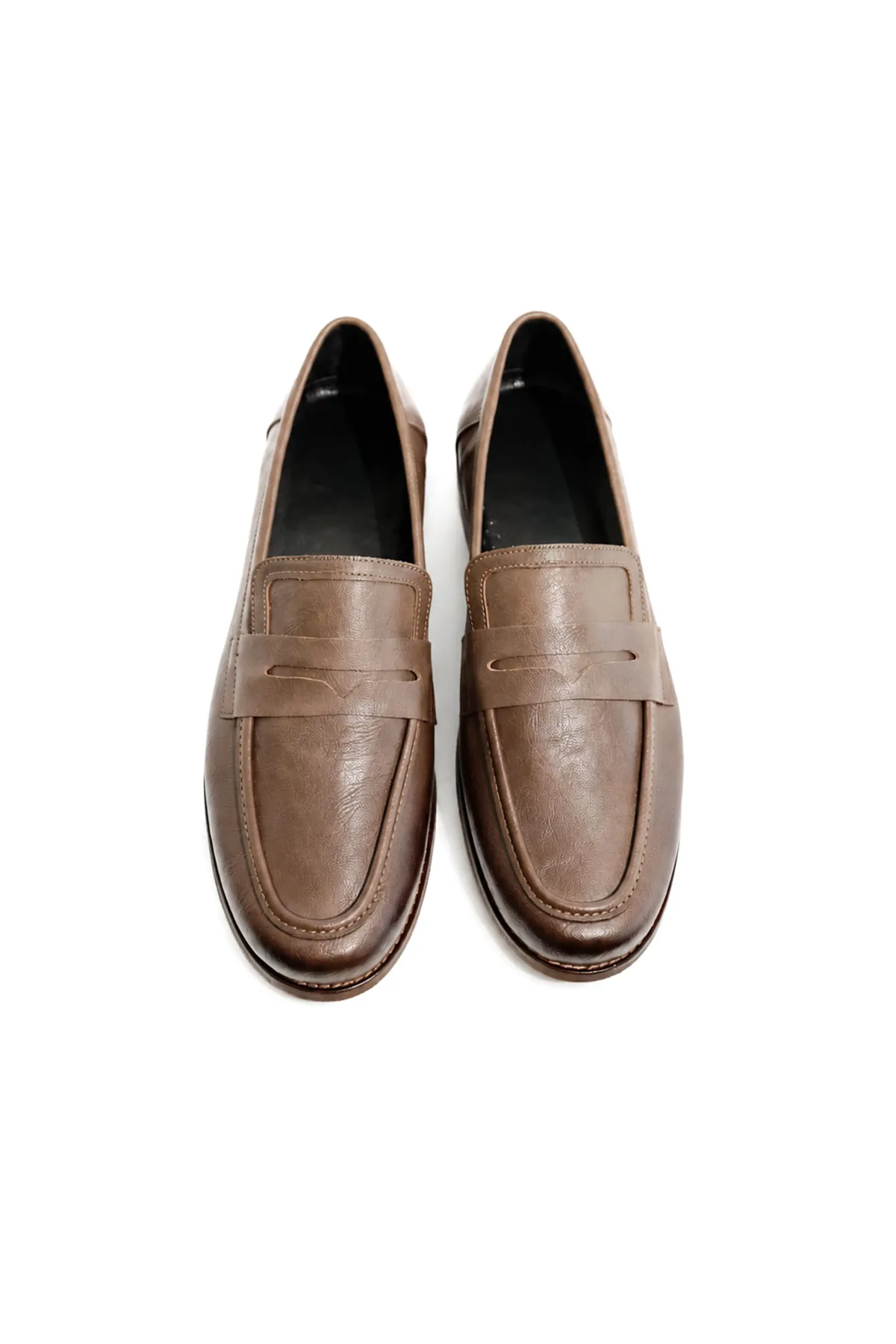 Cedar Bej Cilt Elit Loafer Erkek Ayakkabı