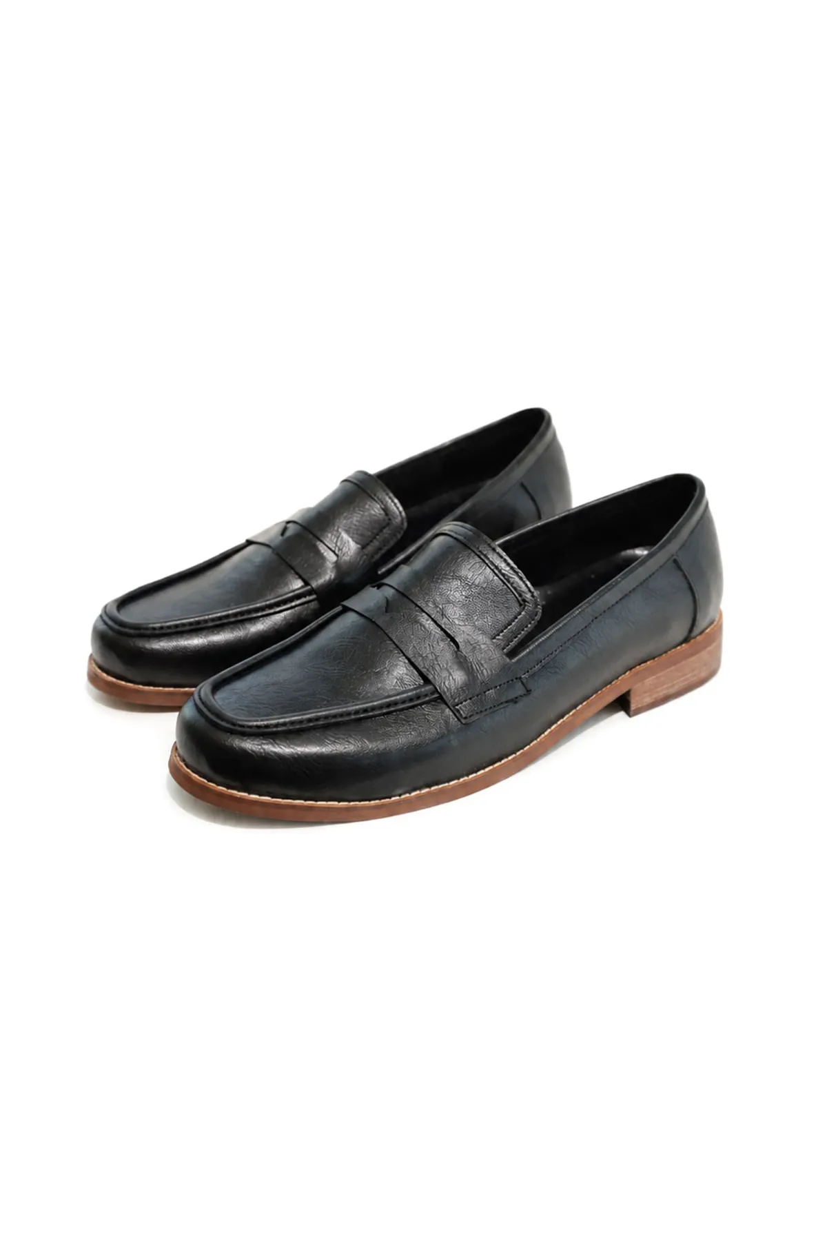 Cedar Siyah Cilt Elit Loafer Erkek Ayakkabı