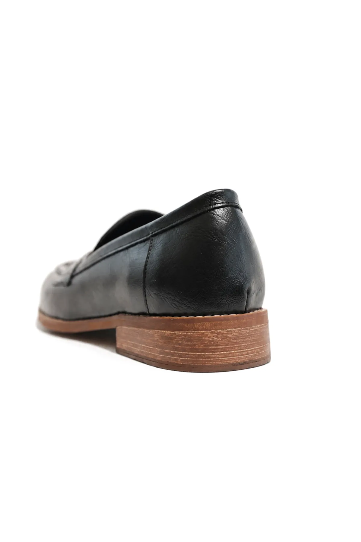 Cedar Siyah Cilt Elit Loafer Erkek Ayakkabı