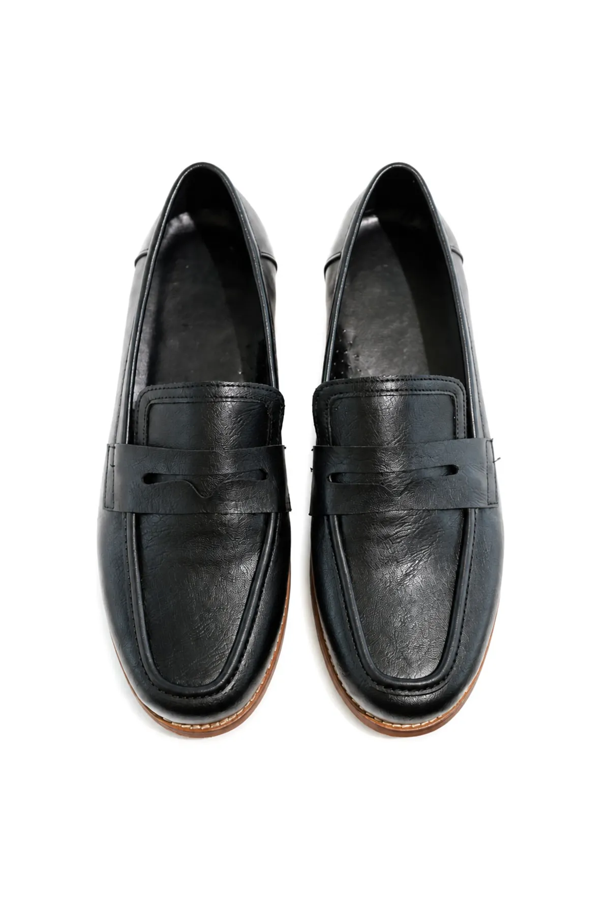 Cedar Siyah Cilt Elit Loafer Erkek Ayakkabı