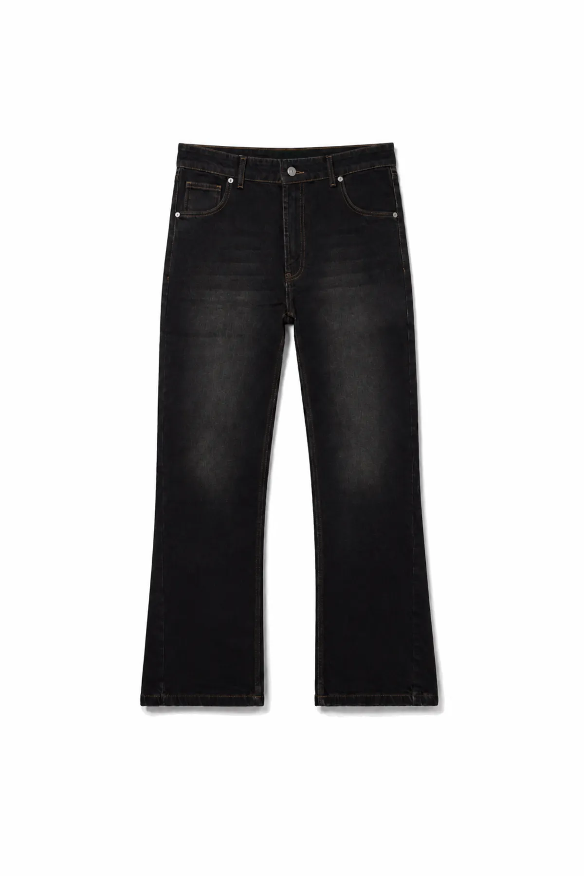 Rigg Siyah Bootcut Lüks Street %100 Pamuk Denim Erkek Kot Pantolon