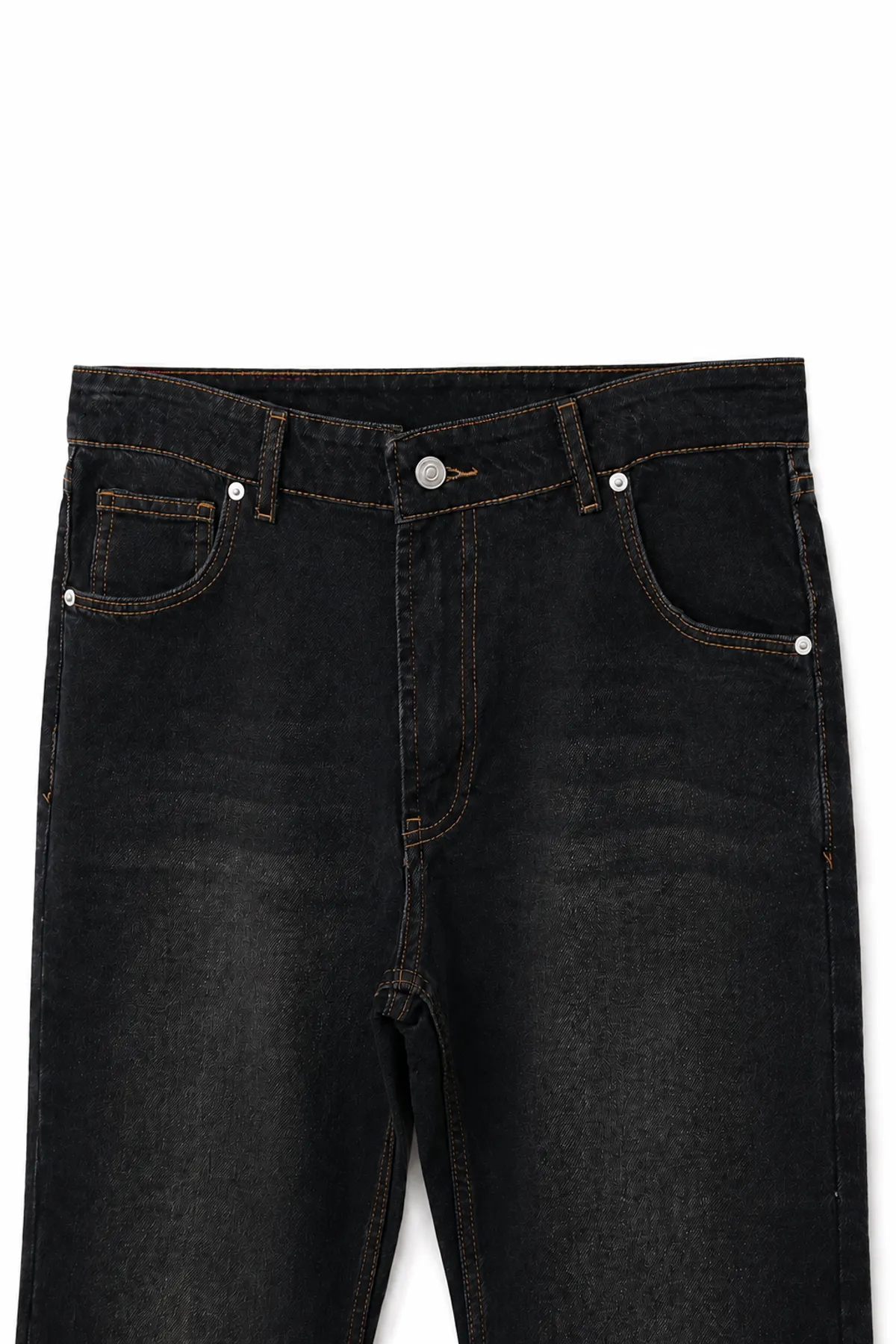Rigg Siyah Bootcut Lüks Street %100 Pamuk Denim Erkek Kot Pantolon