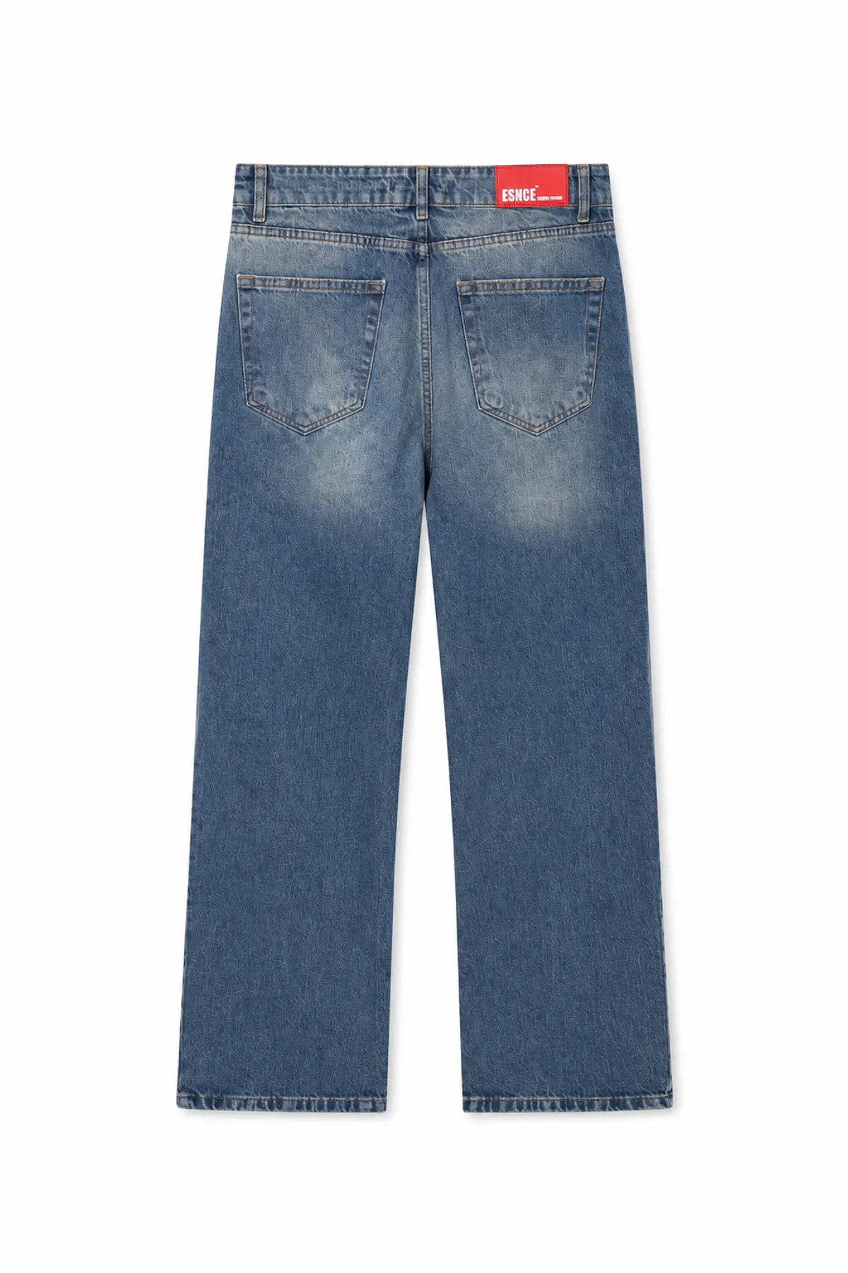 Rigg Buz Mavisi Bootcut Lüks Street %100 Pamuk Denim Erkek Kot Pantolon