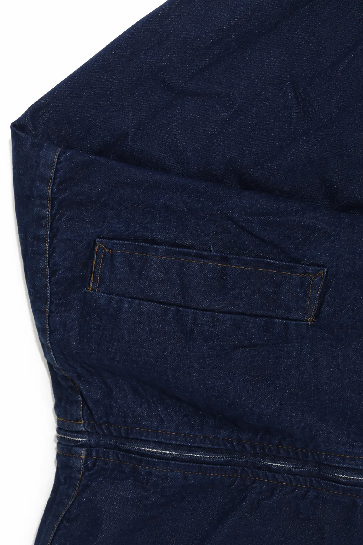 Hardy Navy Lüks Street Crop %100 Pamuk Denim Erkek Kot Ceket