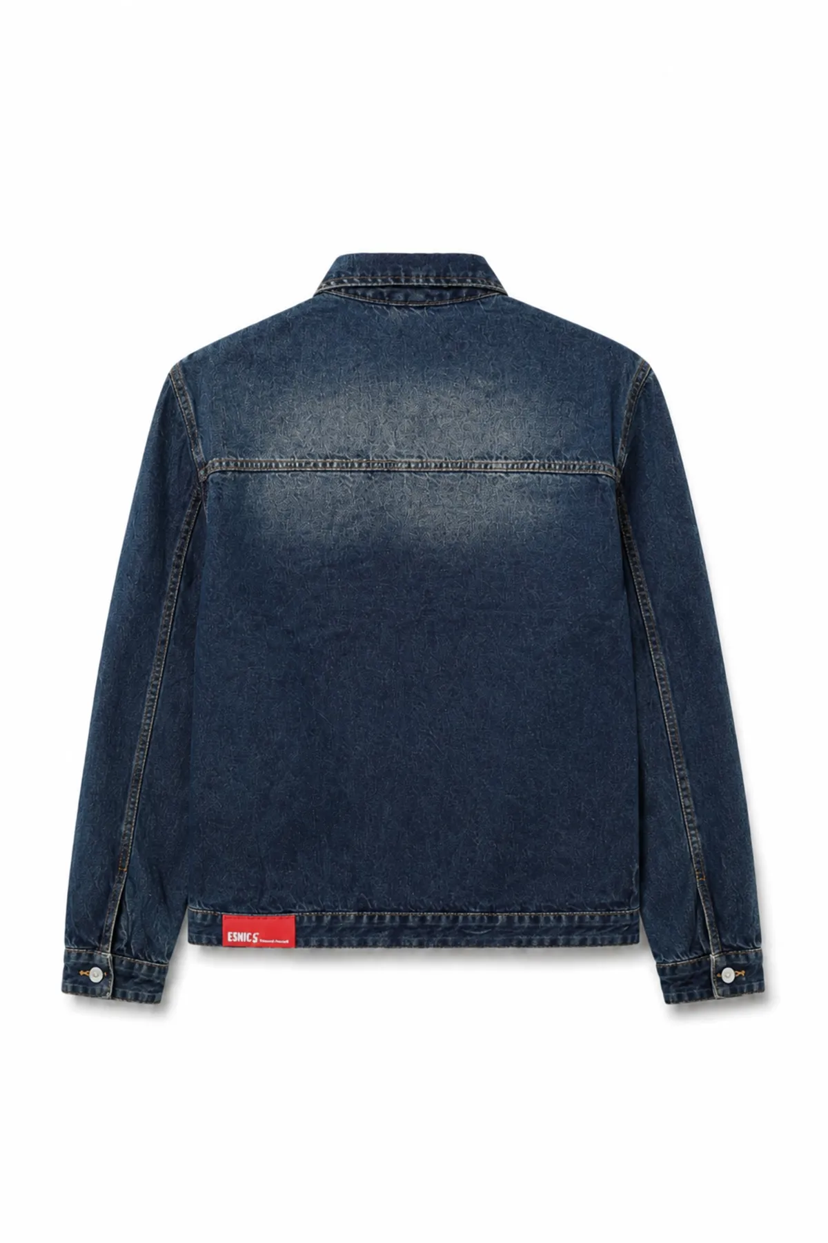 Hardy Mavi Lüks Street Crop %100 Pamuk Denim Erkek Kot Ceket