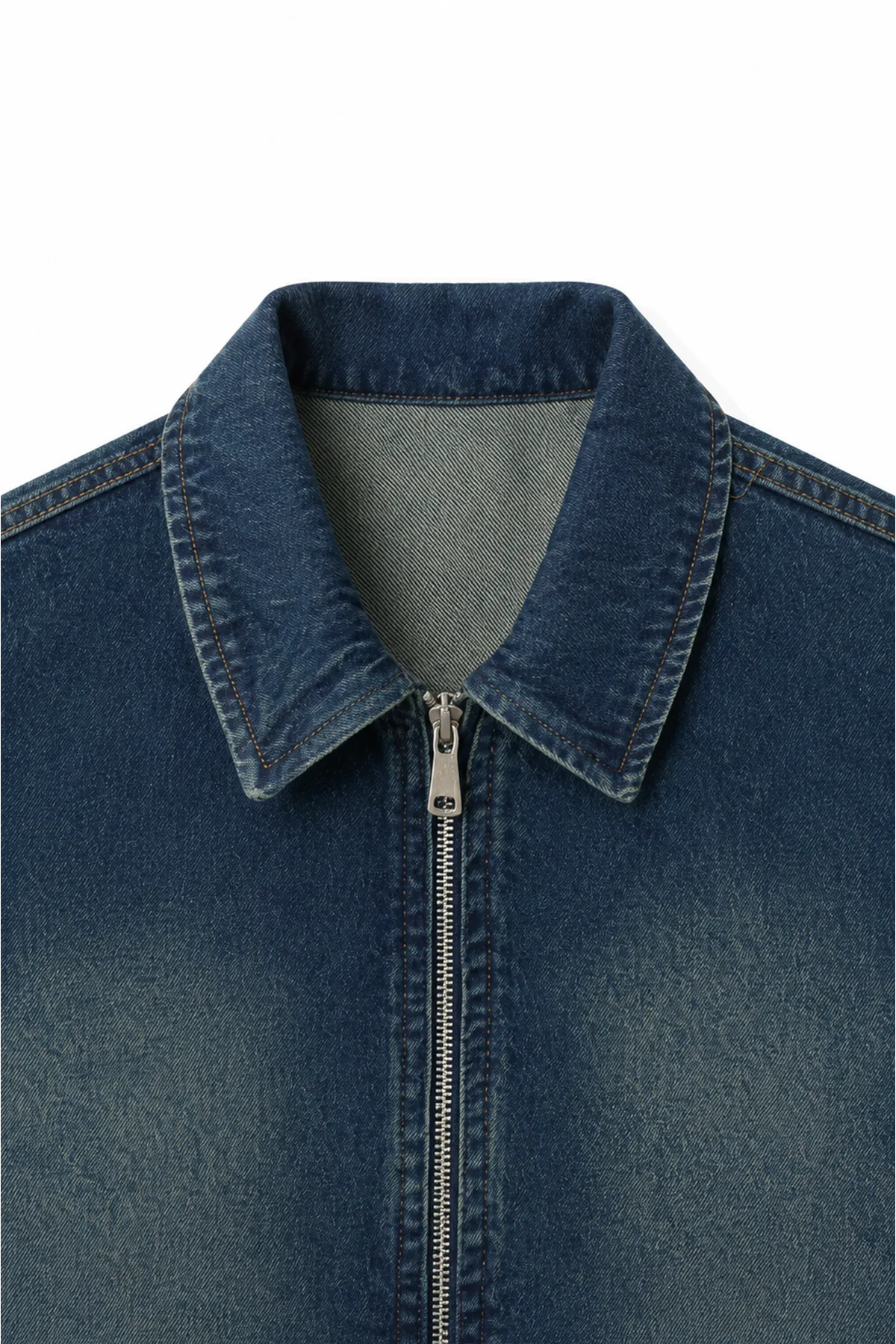 Hardy Mavi Lüks Street Crop %100 Pamuk Denim Erkek Kot Ceket