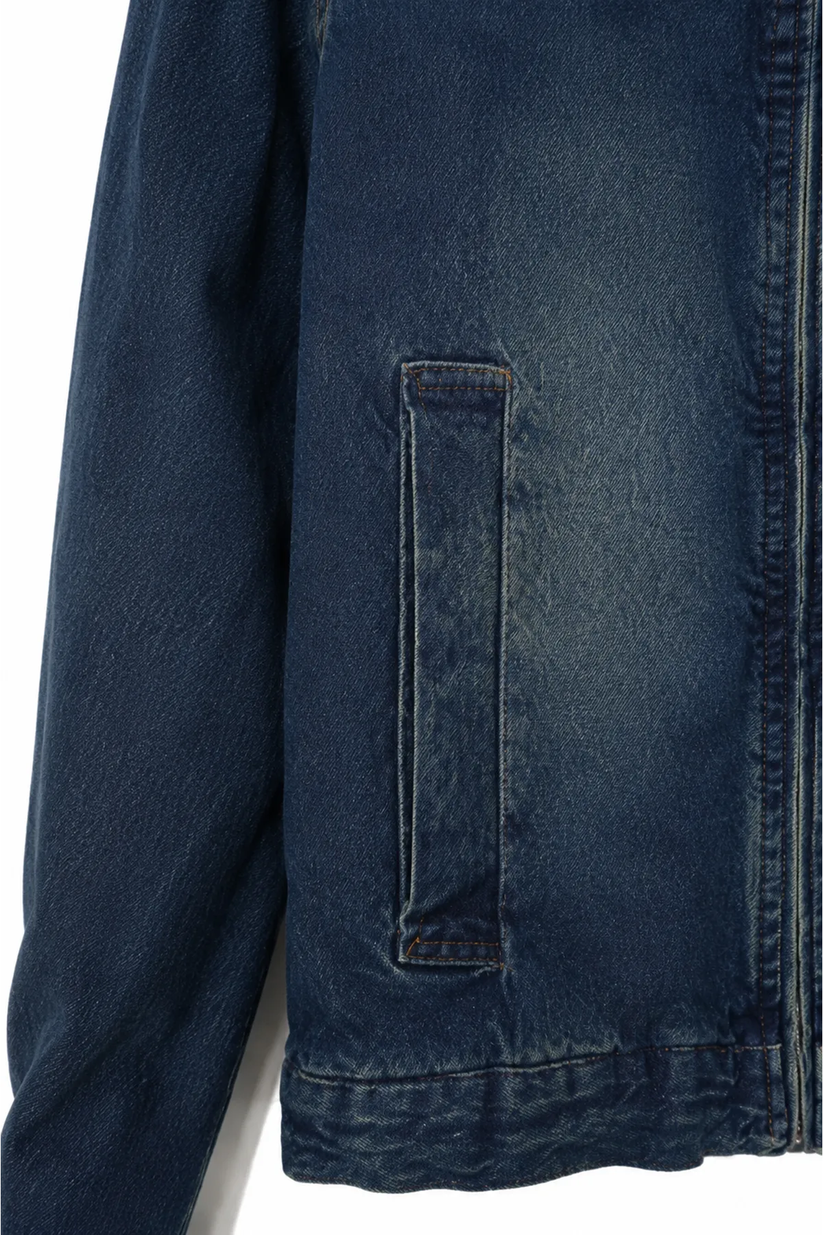Hardy Mavi Lüks Street Crop %100 Pamuk Denim Erkek Kot Ceket