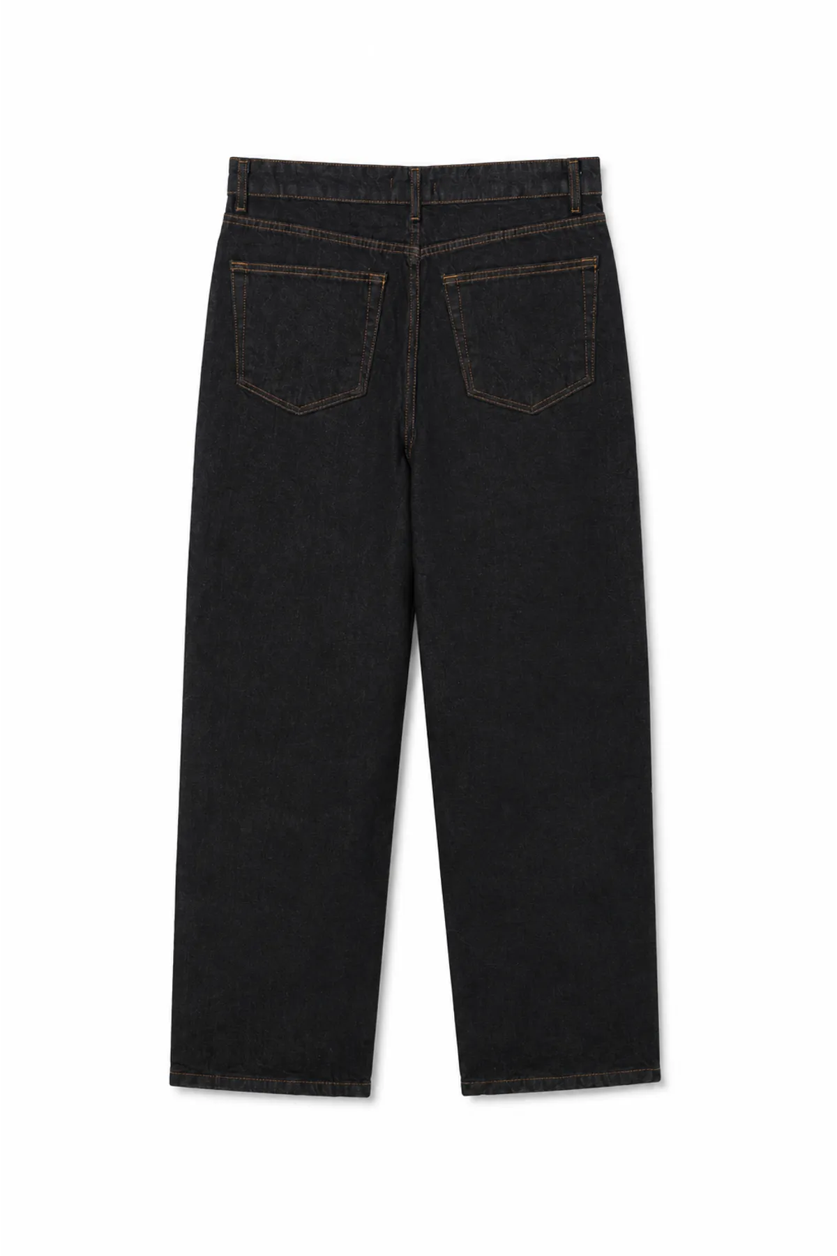 Crowe Antrasit Baggy Street %100 Pamuk Denim Erkek Kot Pantolon