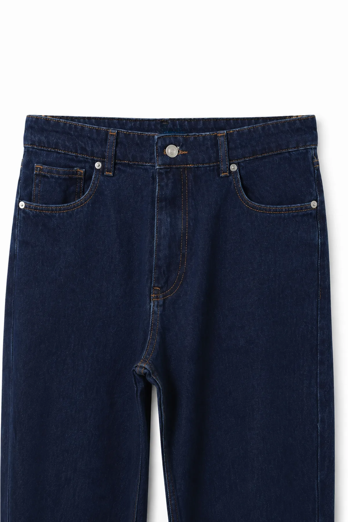 Crowe Lacivert Baggy Street %100 Pamuk Denim Erkek Kot Pantolon