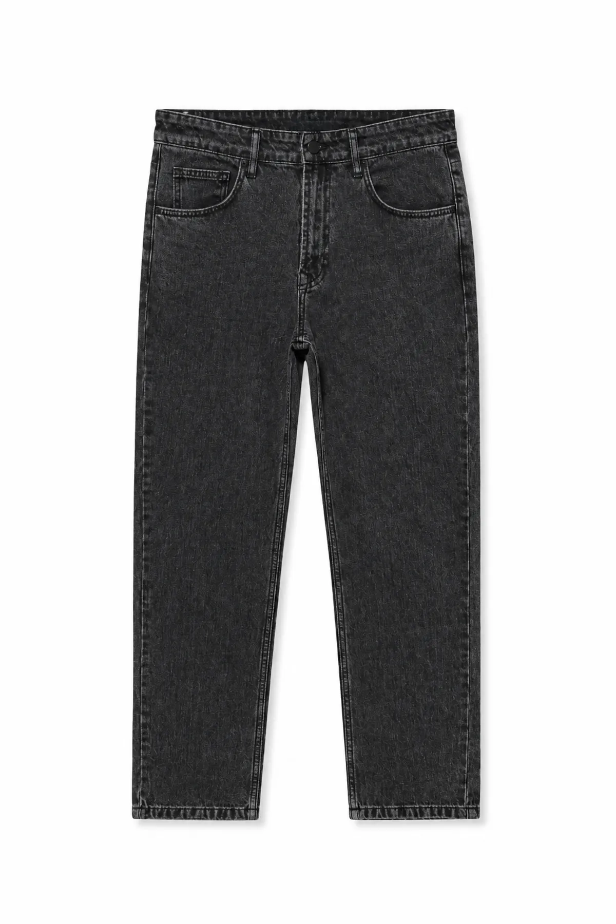 Brick Antrasit Tapered Delüks Street %100 Pamuk Denim Erkek Kot Pantolon