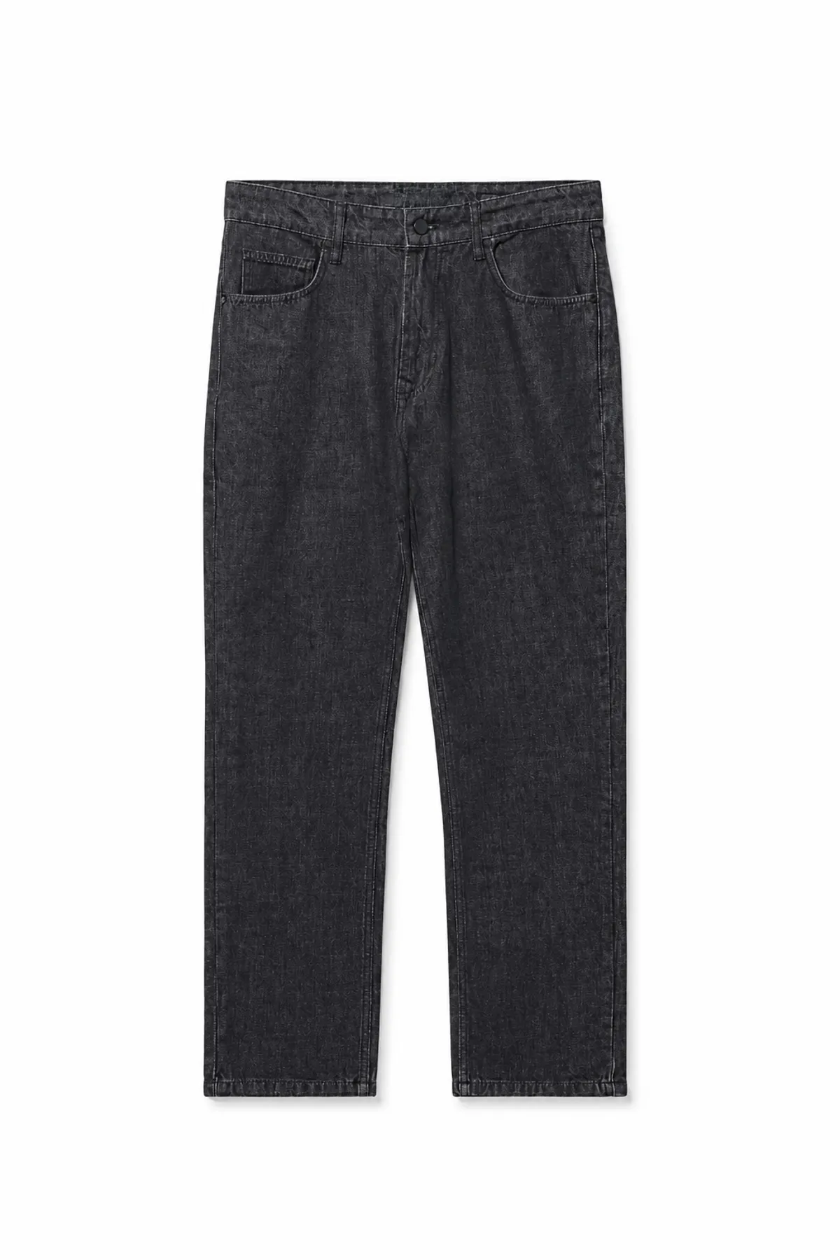 Brick Siyah Tapered Delüks Street %100 Pamuk Denim Erkek Kot Pantolon