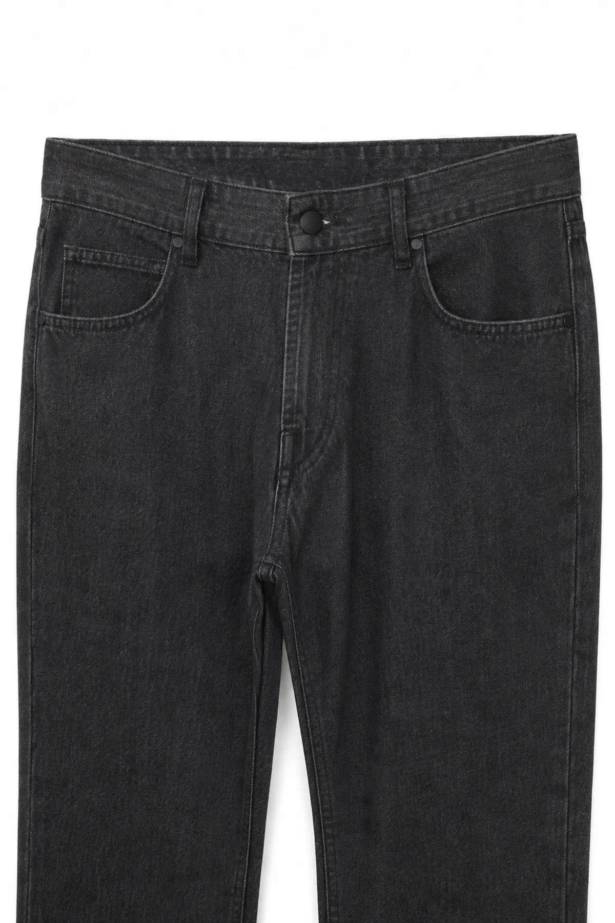Brick Siyah Tapered Delüks Street %100 Pamuk Denim Erkek Kot Pantolon