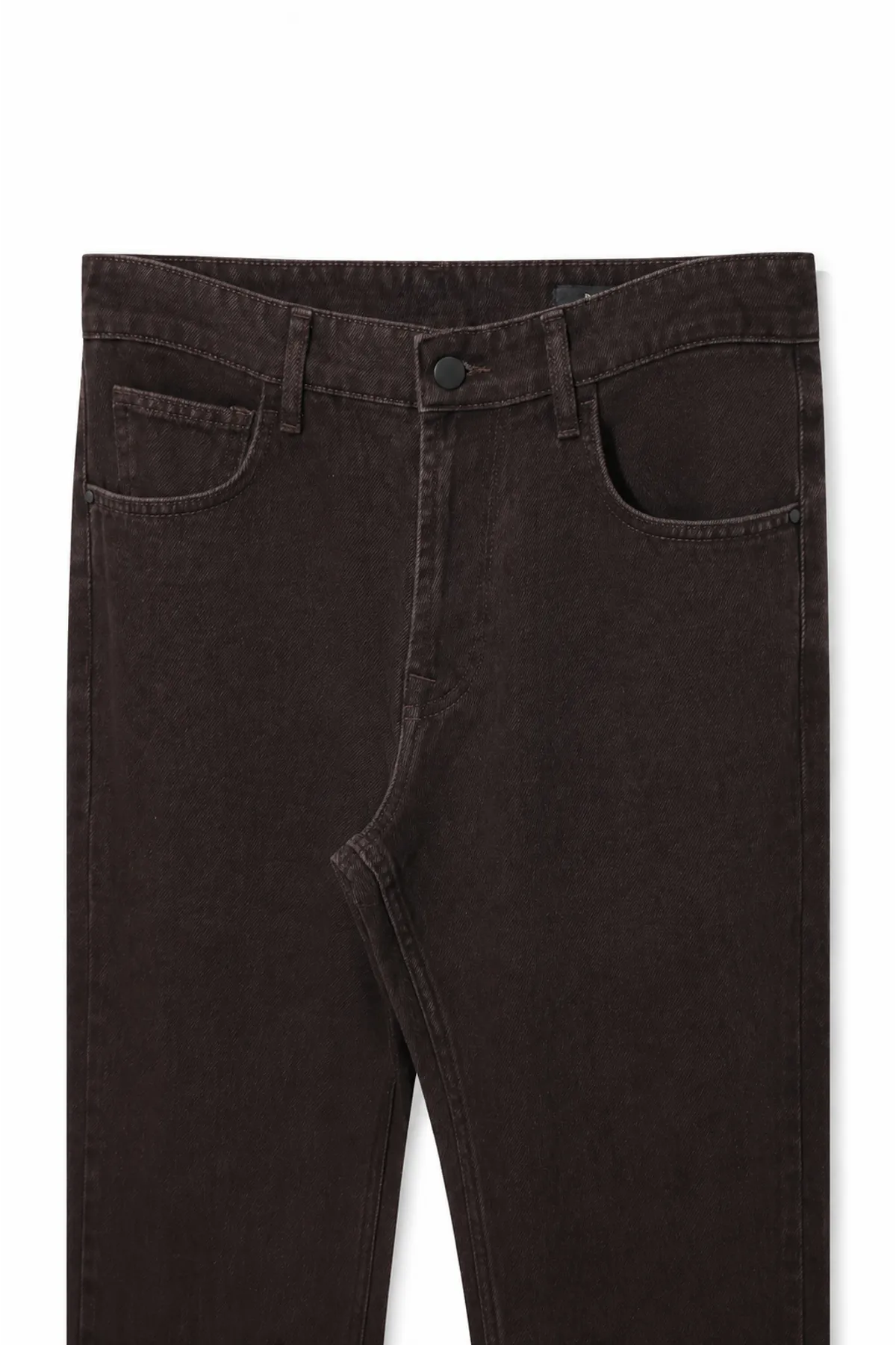 Brick Koyu Kahve Tapered Delüks Street %100 Pamuk Denim Erkek Kot Pantolon