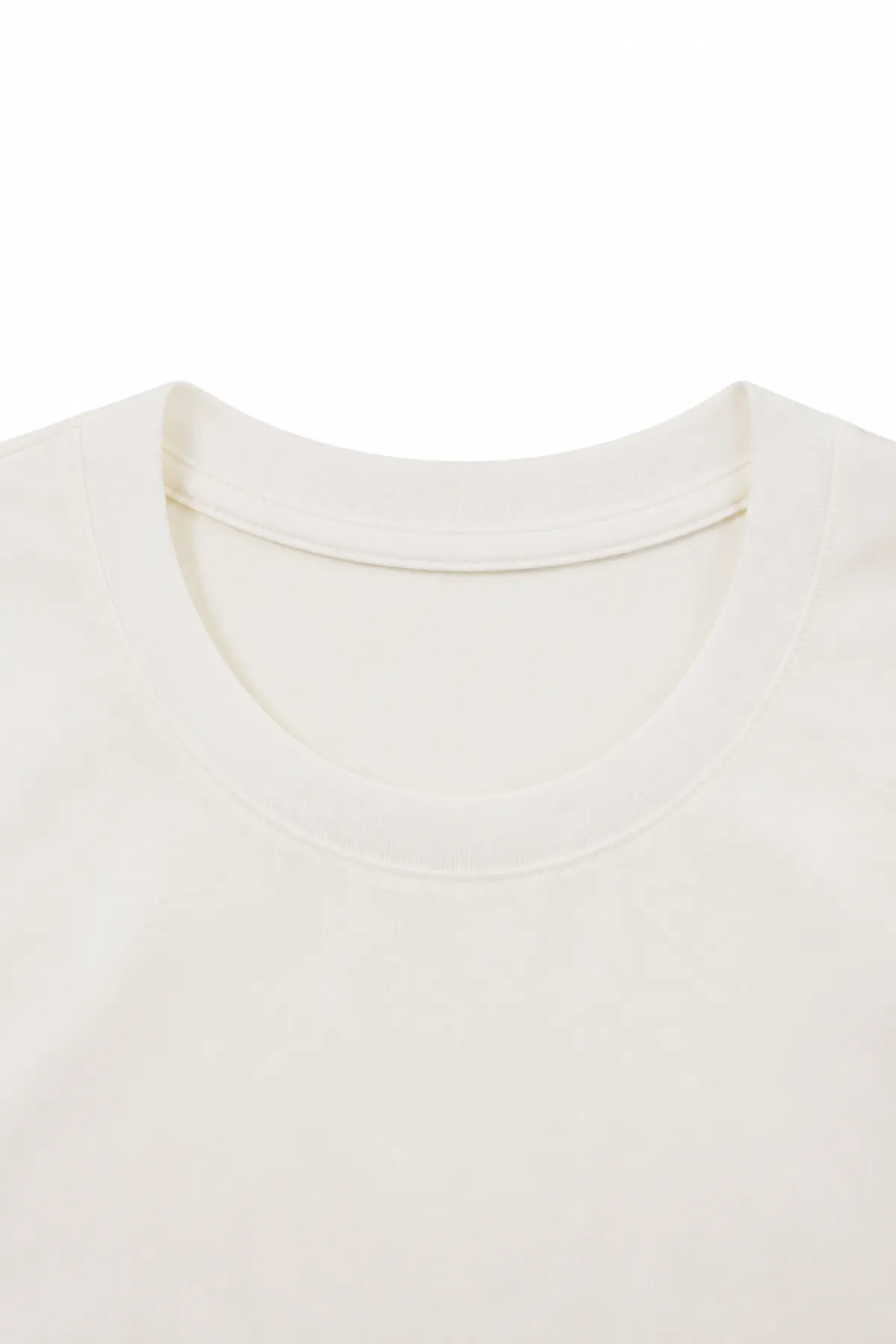 Soot - Beyaz - Oversize Pamuklu - Kısa Kollu Erkek Tshirt