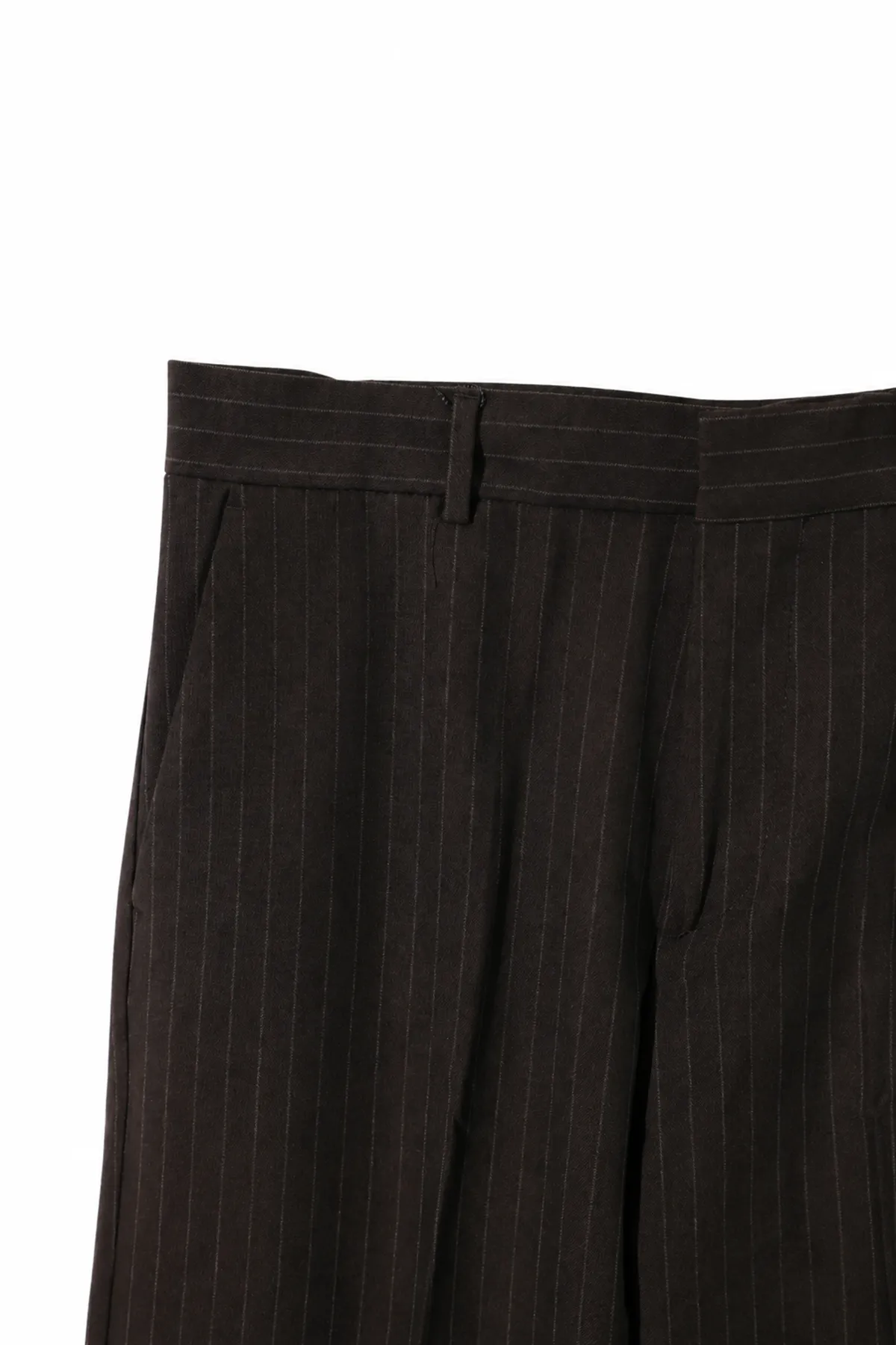 Rugged - Kahve - Japon BAGGY  - Poliviskon Klasik - Erkek Pantolon