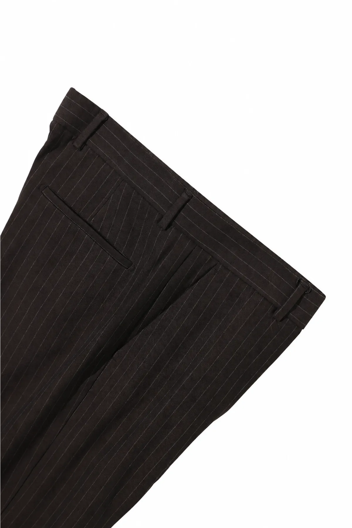 Rugged - Kahve - Japon BAGGY  - Poliviskon Klasik - Erkek Pantolon