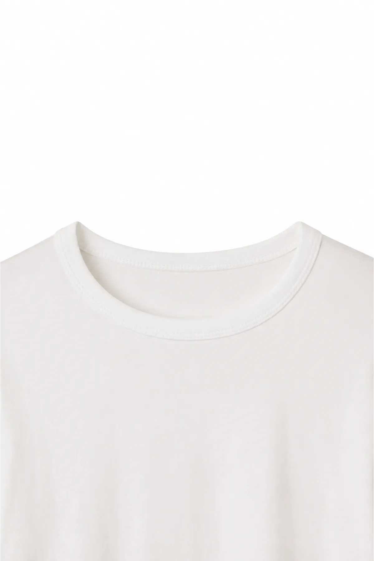 Thorn - Beyaz - Bisiklet Yaka Uzun Kollu - %100 Pamuk - Erkek Tshirt