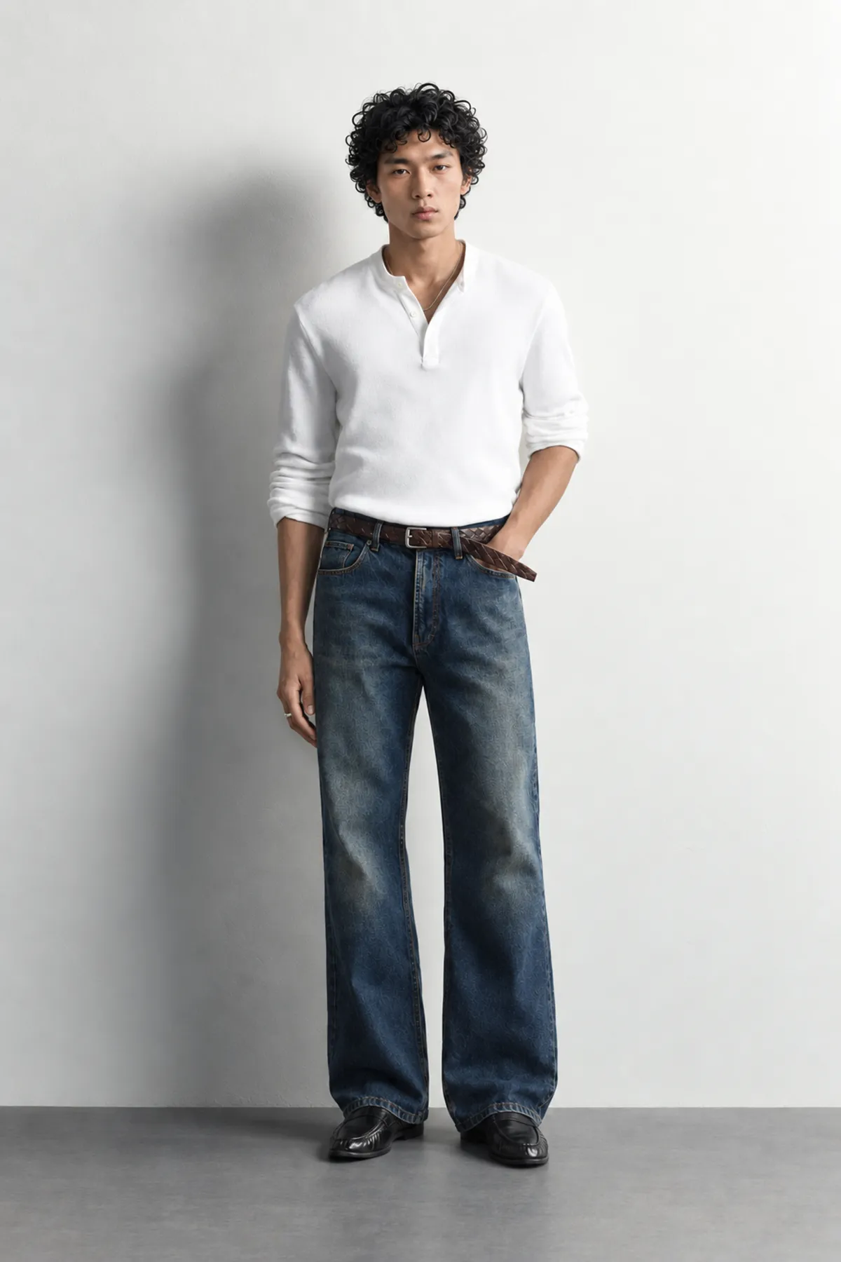 Rigg - Mavi - Bootcut Lüks Street - %100 Pamuk Denim - Erkek Kot Pantolon
