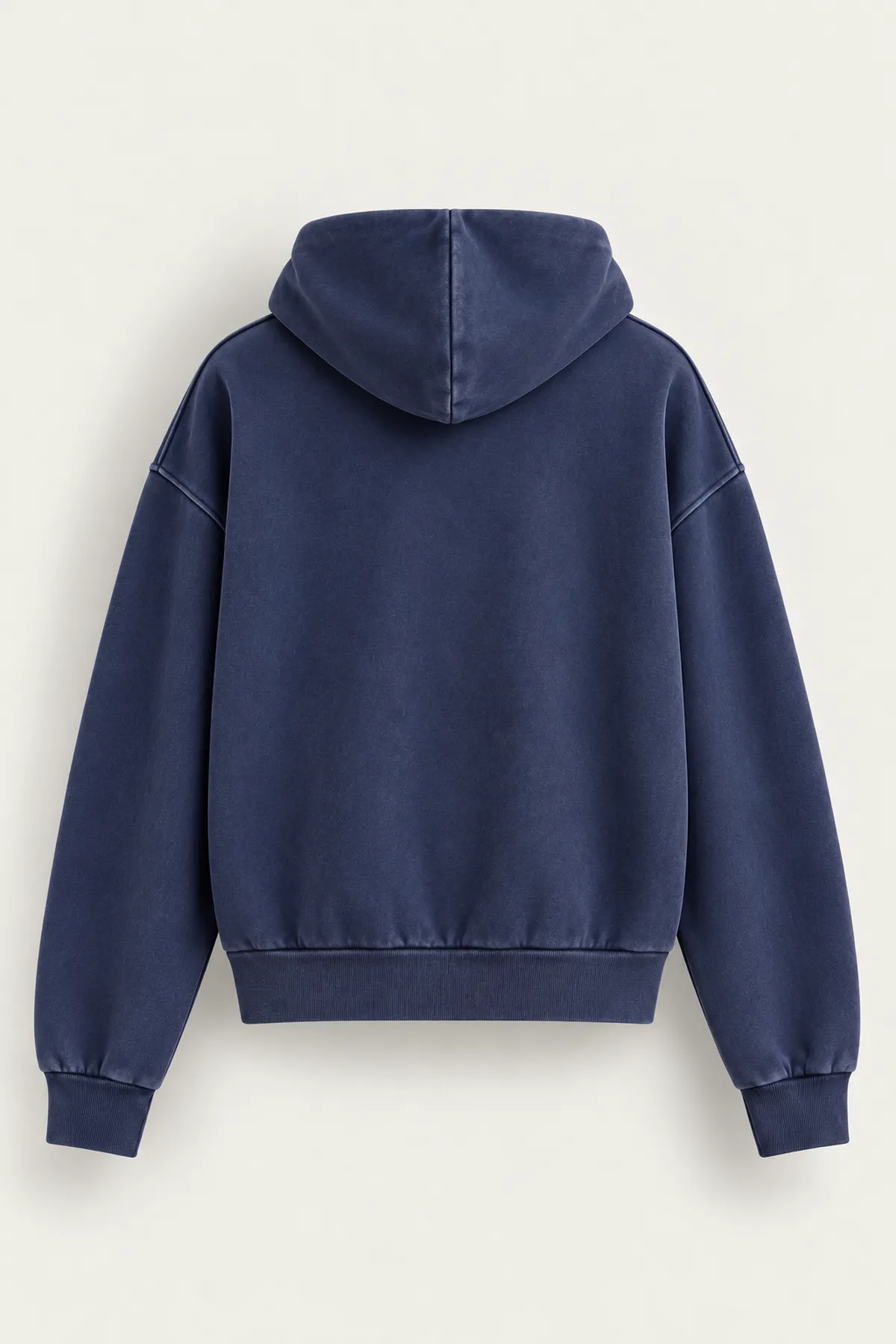 Weldon - Lacivert - Kapüşonlu Fermuarlı %100 Pamuk - Erkek Sweatshirt