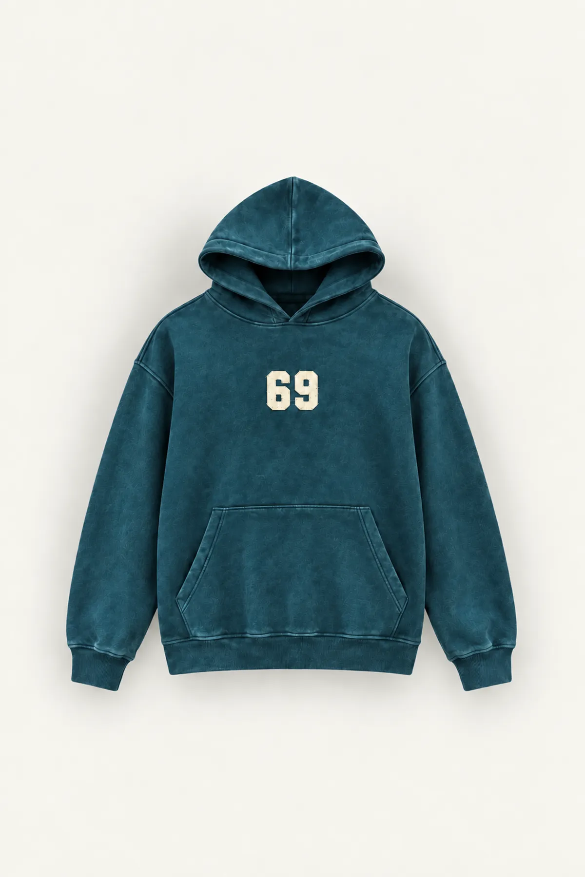 Six Nine - Yeşil - Kapüşonlu Çift Fermuarlı - Pamuklu Erkek Sweatshirt