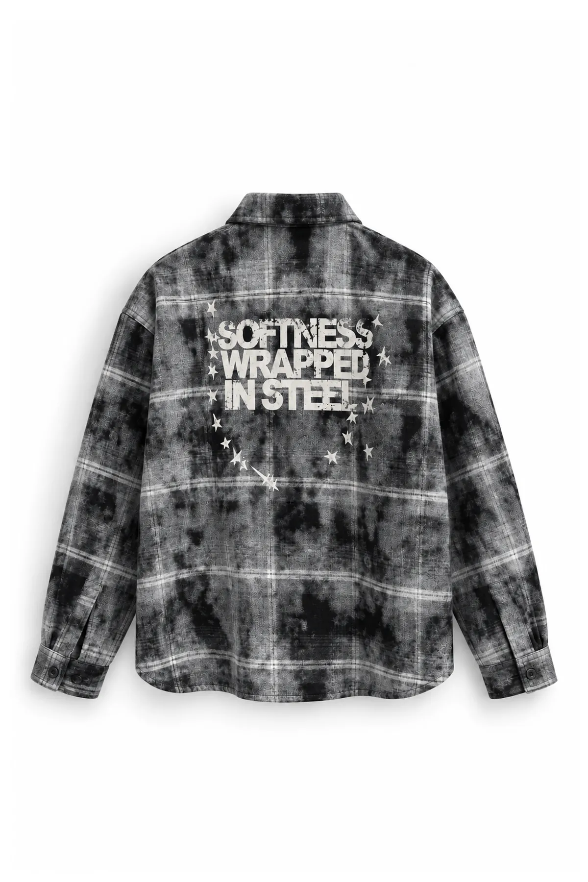 Softness - Antrasit - Regular Fit - Kaşe - Erkek Oduncu Gömlek