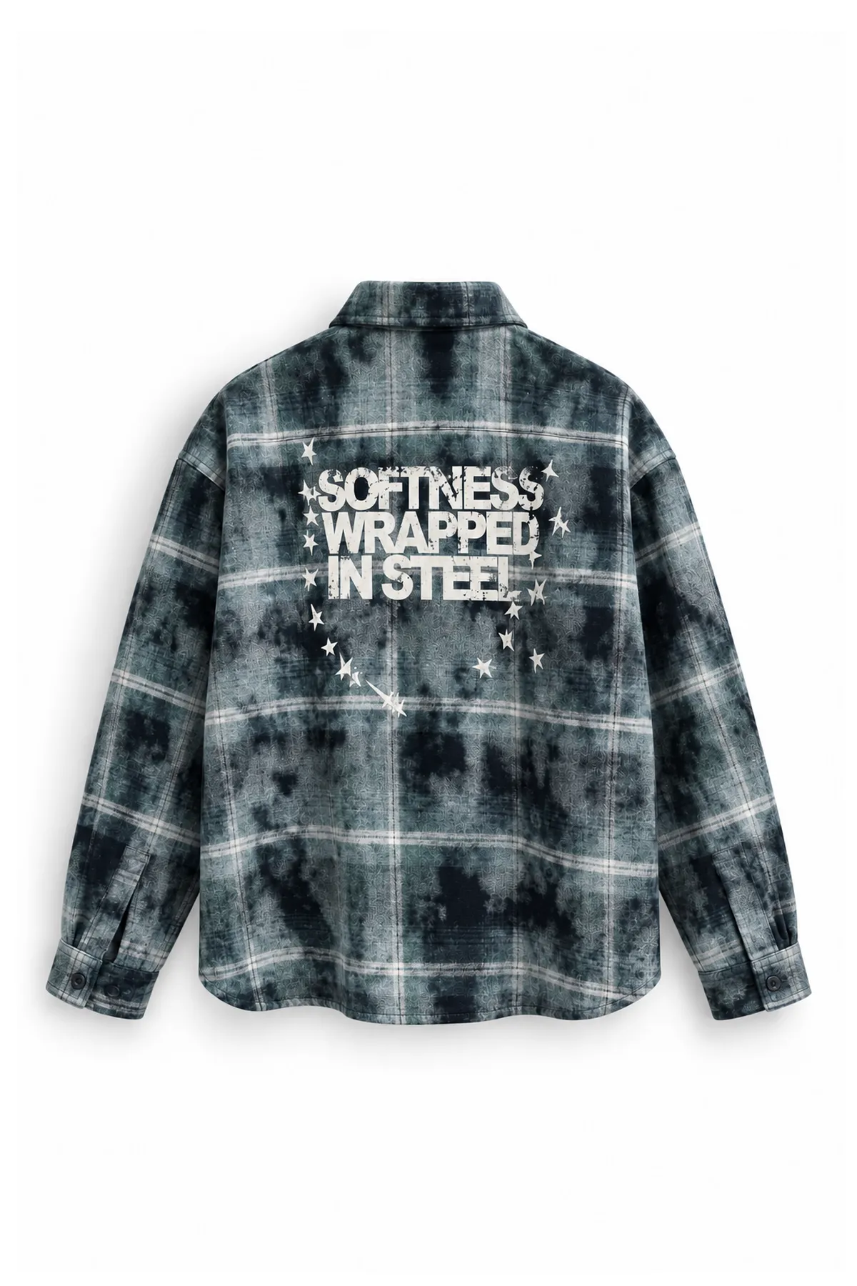 Softness - Yeşil - Regular Fit - Kaşe - Erkek Oduncu Gömlek