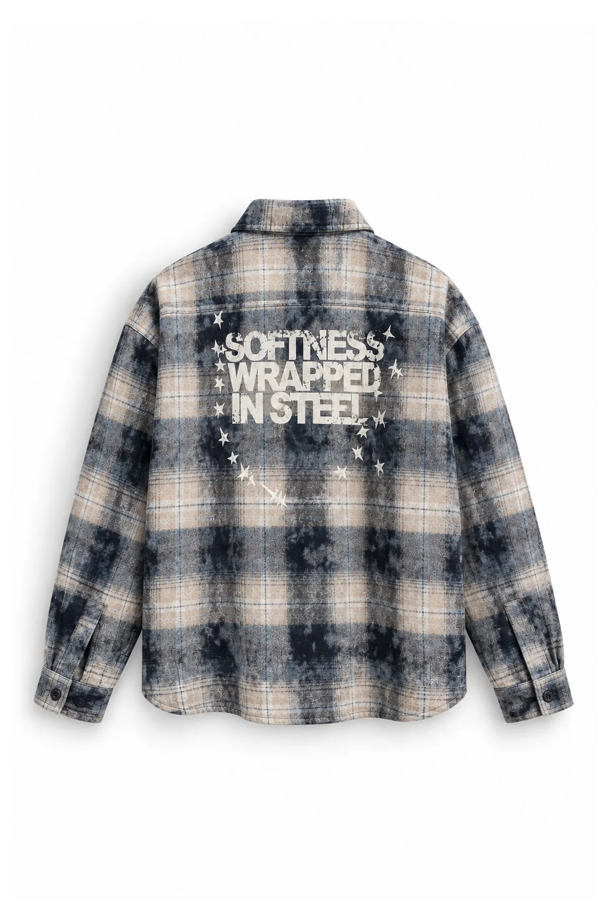 Softness - Bej - Regular Fit - Kaşe - Erkek Oduncu Gömlek
