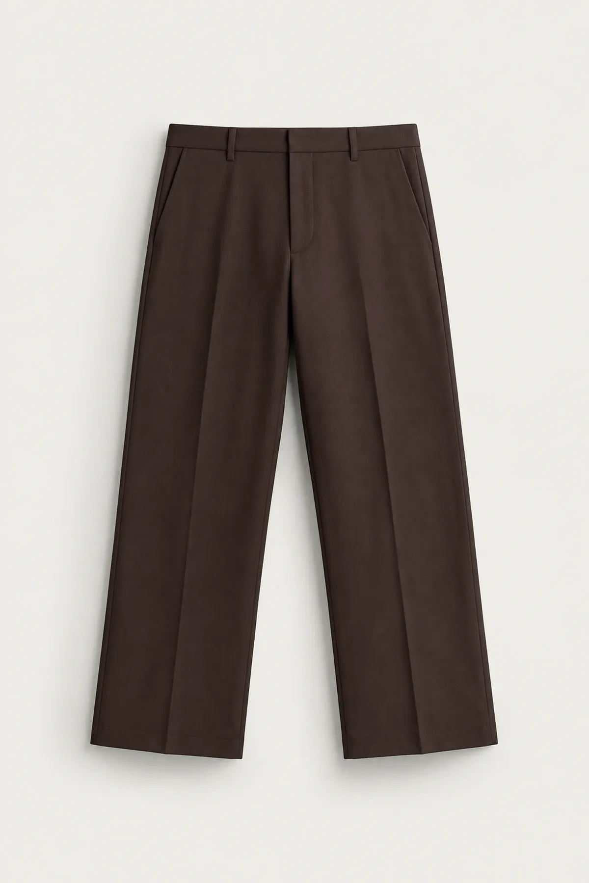 Bruce - Kahverengi - İspanyol Straight Fit - Erkek Pantolon
