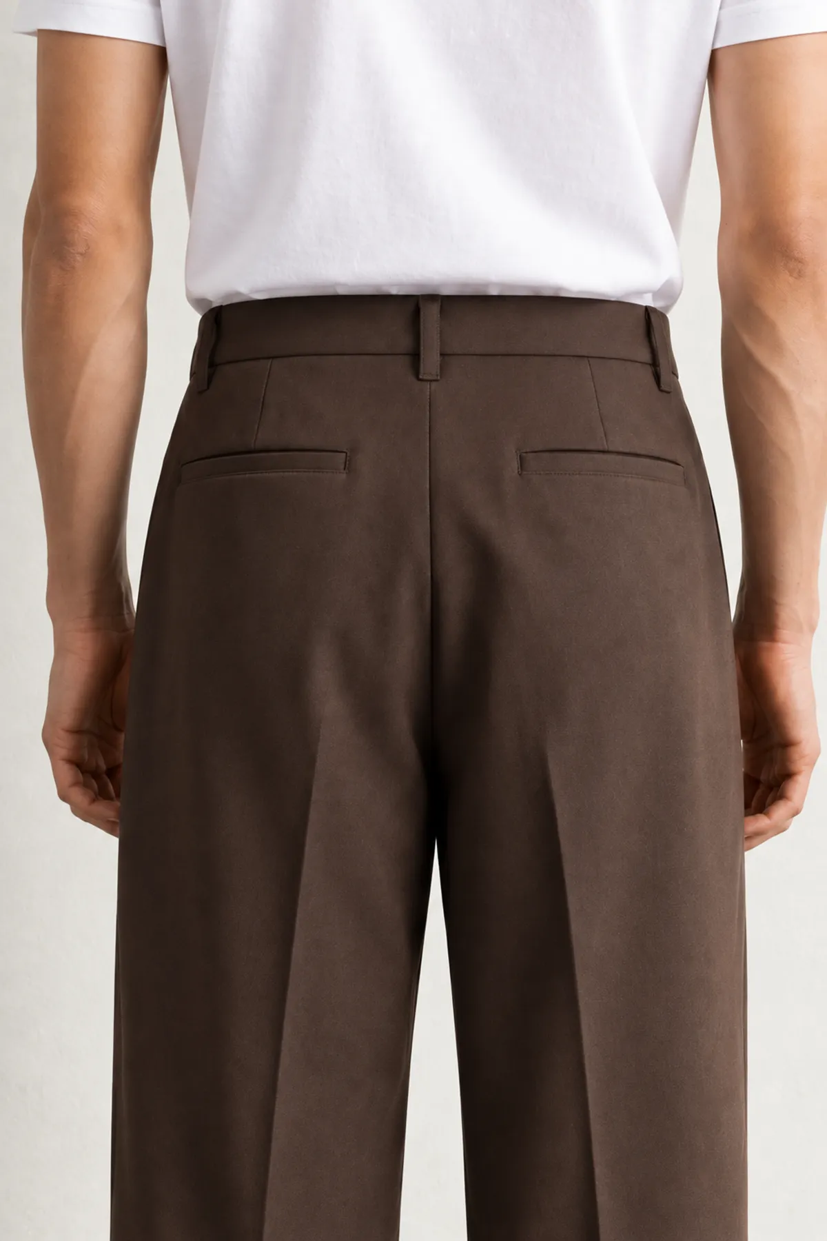 Bruce - Kahverengi - İspanyol Straight Fit - Erkek Pantolon