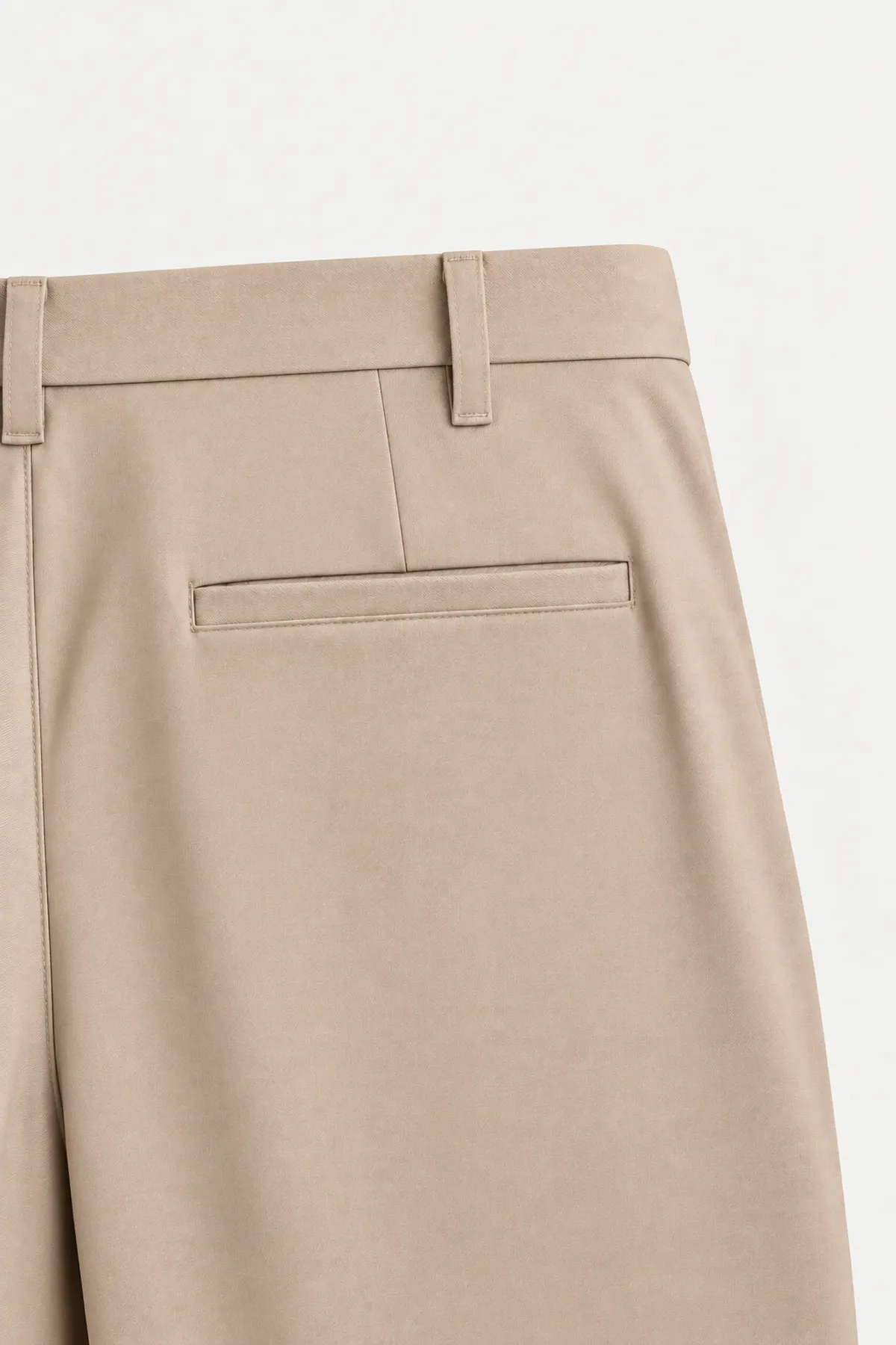 Bruce - Beyaz - İspanyol Straight Fit - Erkek Pantolon