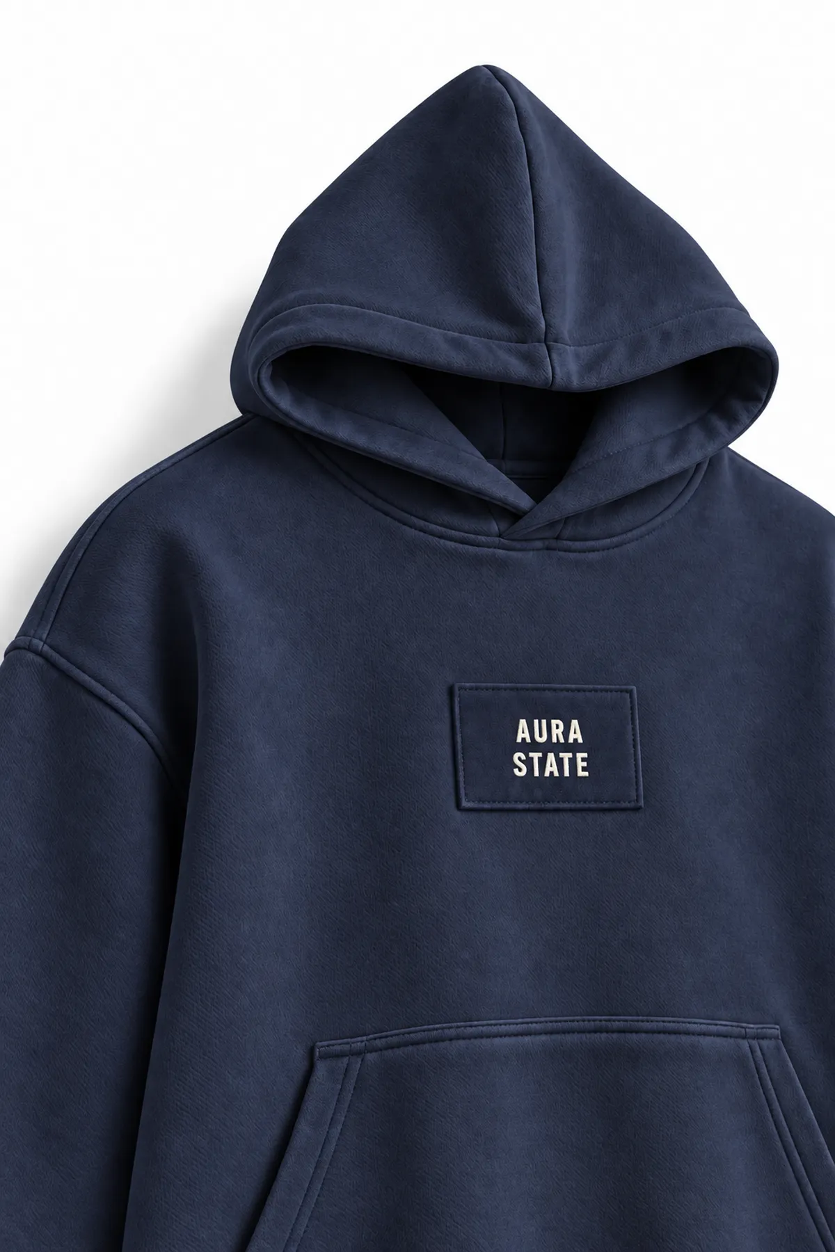 Aura State - Lacivert - Kapüşonlu - Erkek Sweatshirt