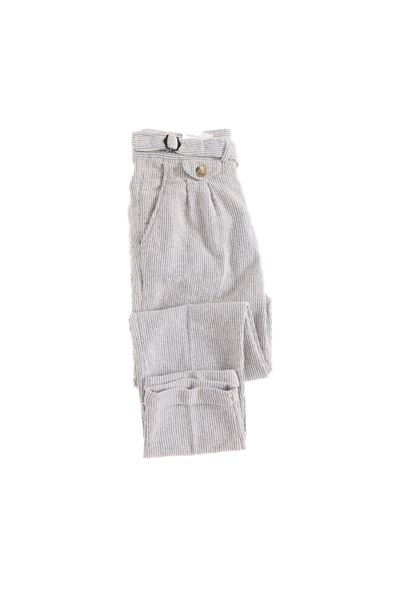 Puerto Rico Regular Fit Mavi Çizgili Pantolon