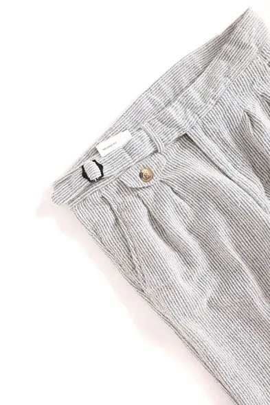 Puerto Rico Regular Fit Mavi Çizgili Erkek Pantolon