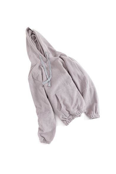 Vladimir Gri Kapüşonlu Polar Sweat