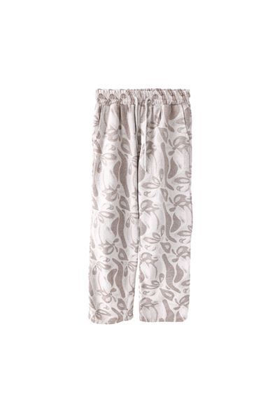 Mauritius Kahve Desenli Pantolon