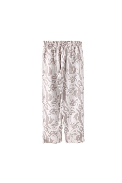 Mauritius Kahve Desenli Pantolon