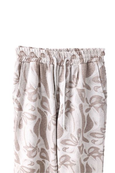 Mauritius Kahve Desenli Pantolon