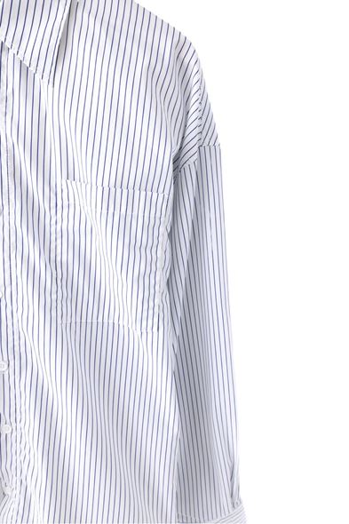 Salamanca Lacivert Çizgili Gömlek