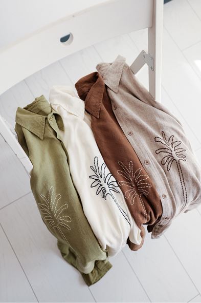 Varanasi Bej Gömlek