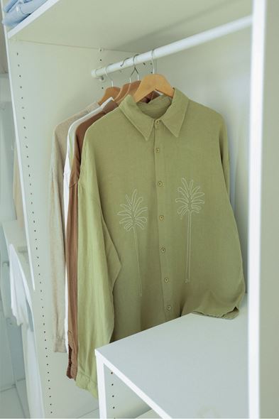 Varanasi Bej Gömlek